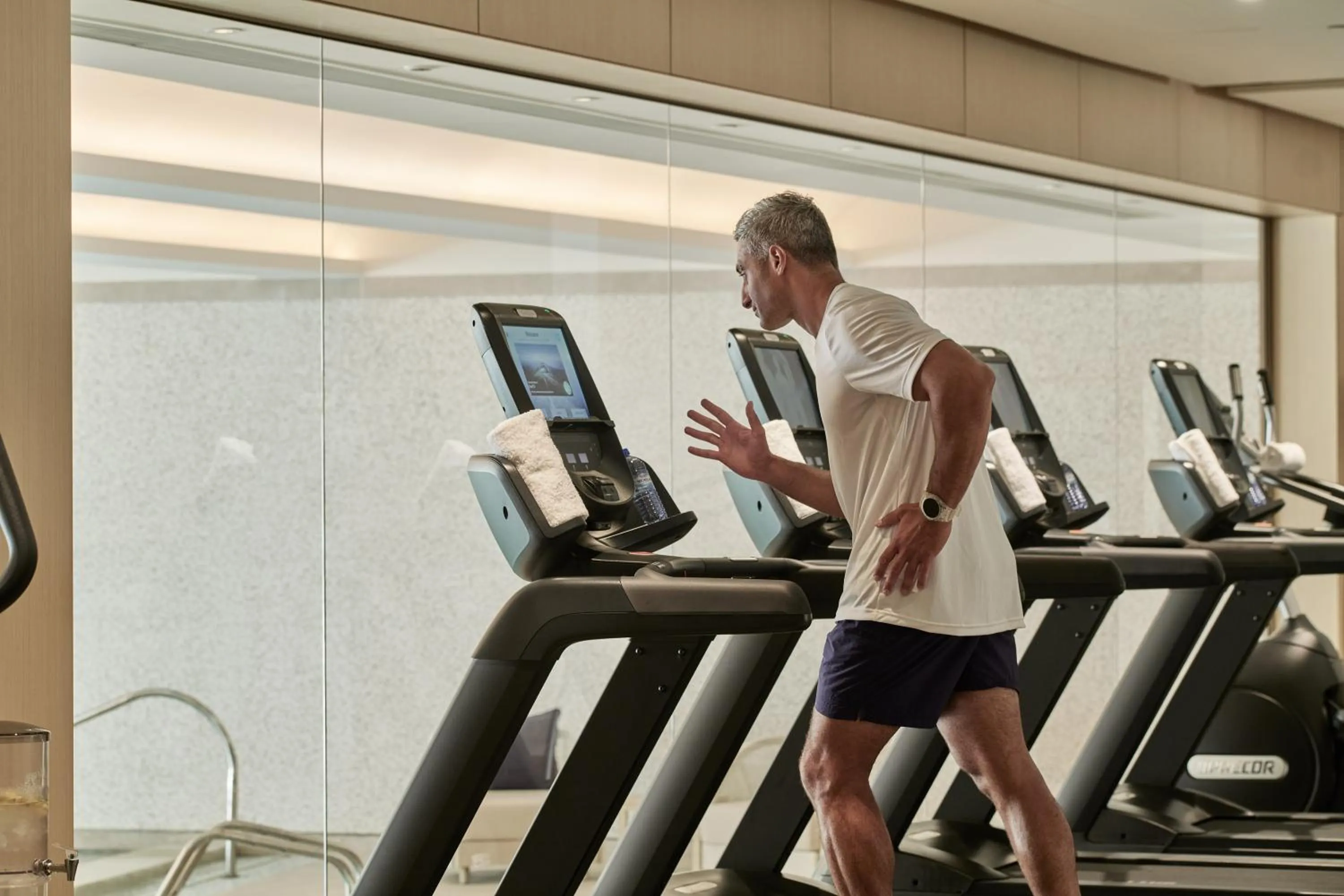 Fitness centre/facilities in City of Dreams Mediterranean - Integrated Resort, Casino & Entertainment