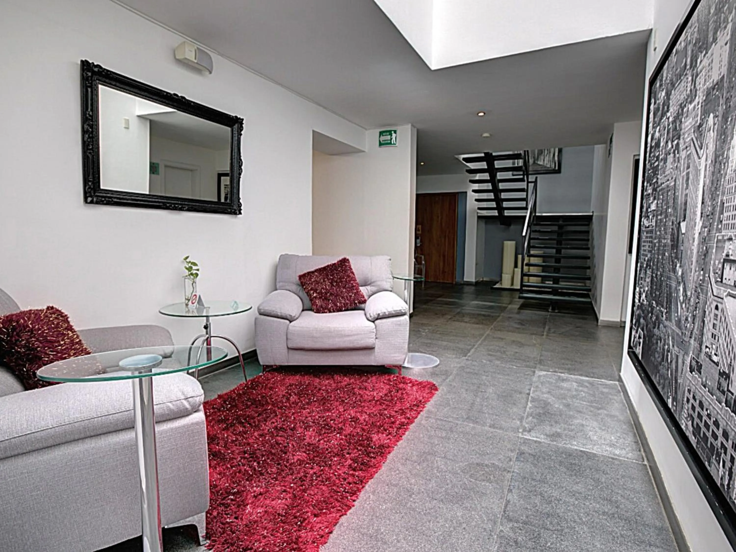 Seating area in Hotel CLARUM 101