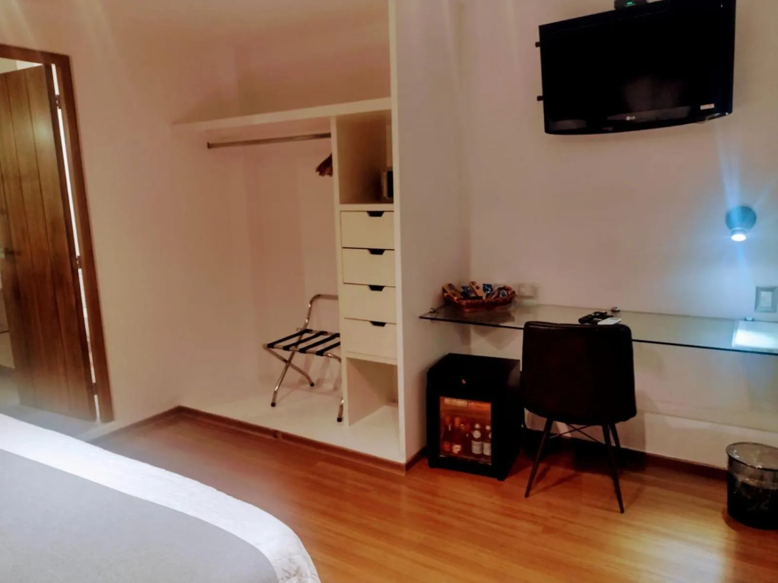 TV and multimedia, Bed in Hotel CLARUM 101