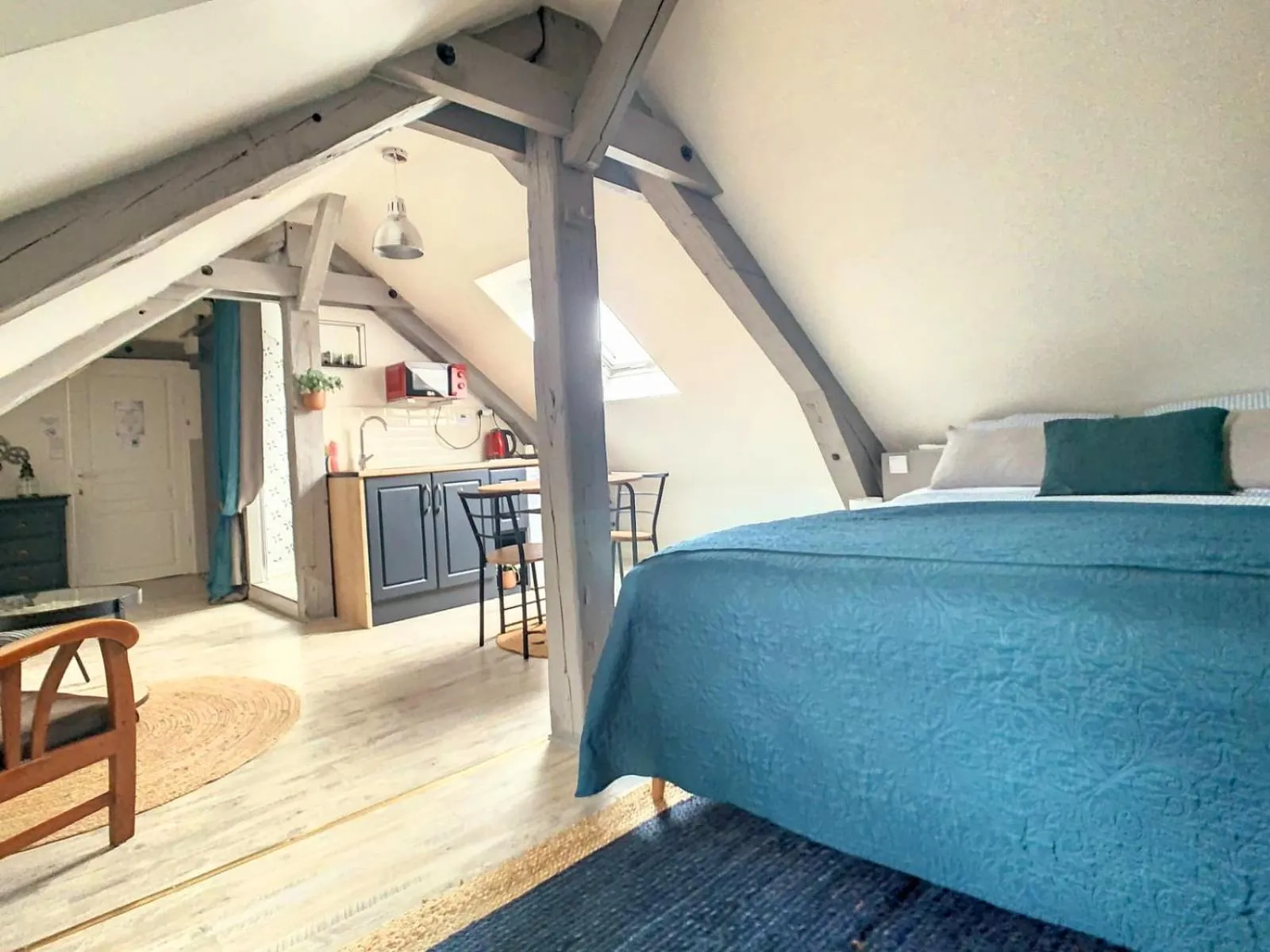 Photo of the whole room, Bed in Les Glycines de Monchy- Chambres d'hôtes