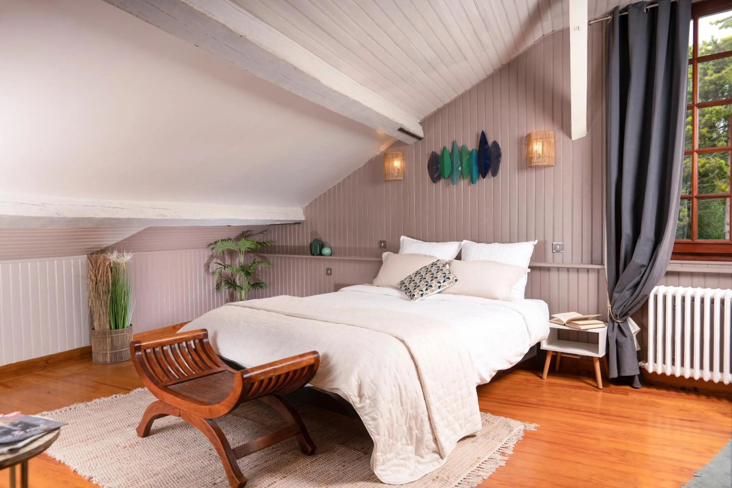 Bed in Les Glycines de Monchy- Chambres d'hôtes