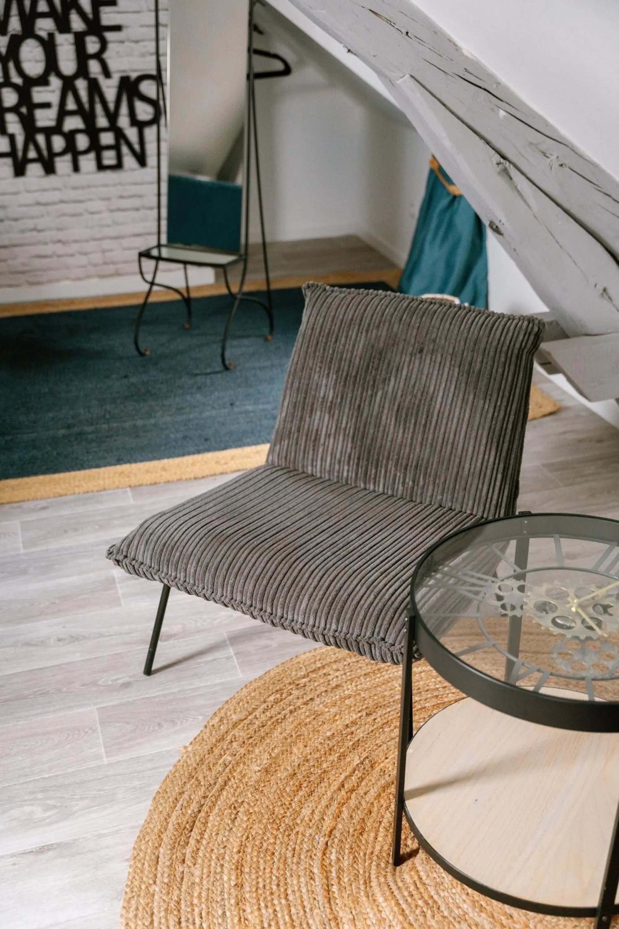 Living room in Les Glycines de Monchy- Chambres d'hôtes