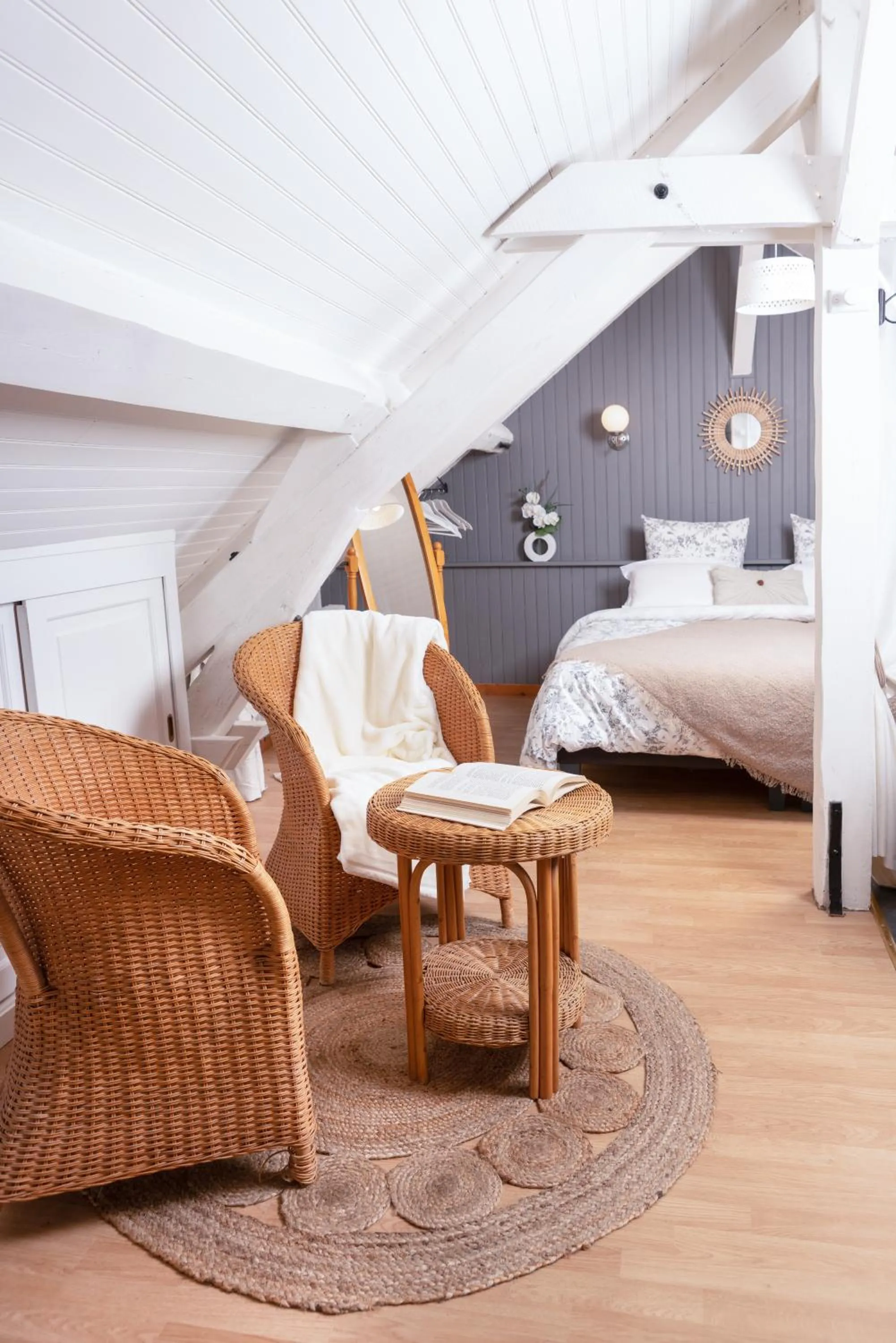 Bed in Les Glycines de Monchy- Chambres d'hôtes