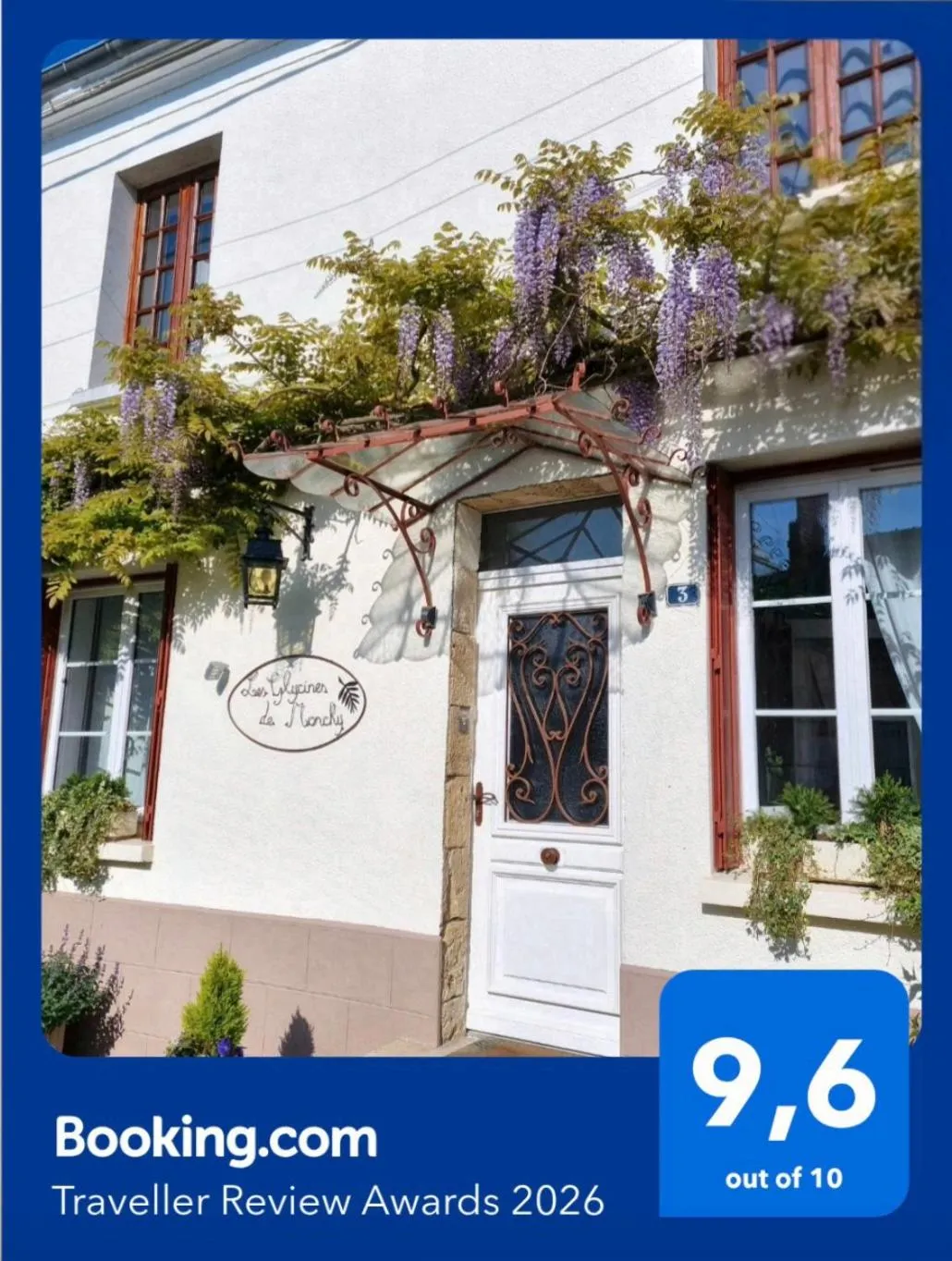 Property building in Les Glycines de Monchy- Chambres d'hôtes