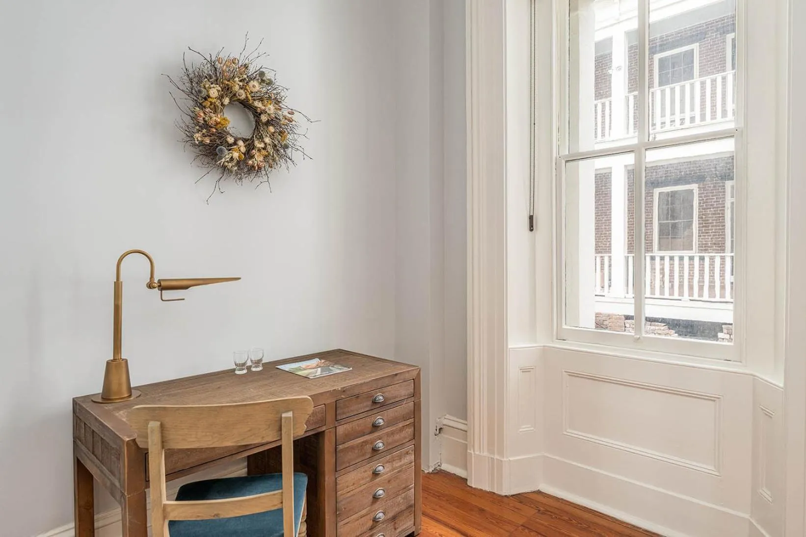 Seating area in Bellwether House