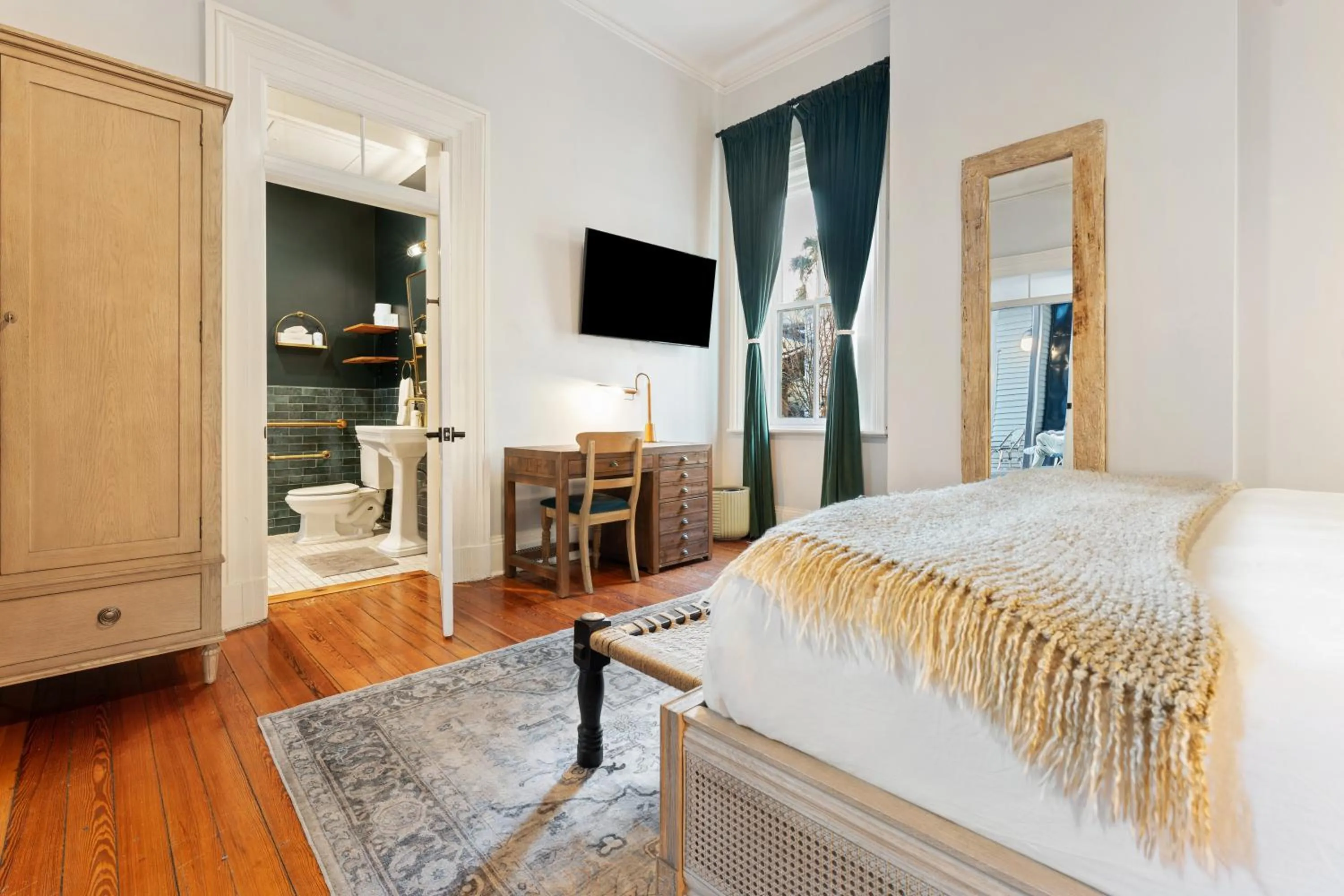 Bed in Bellwether House