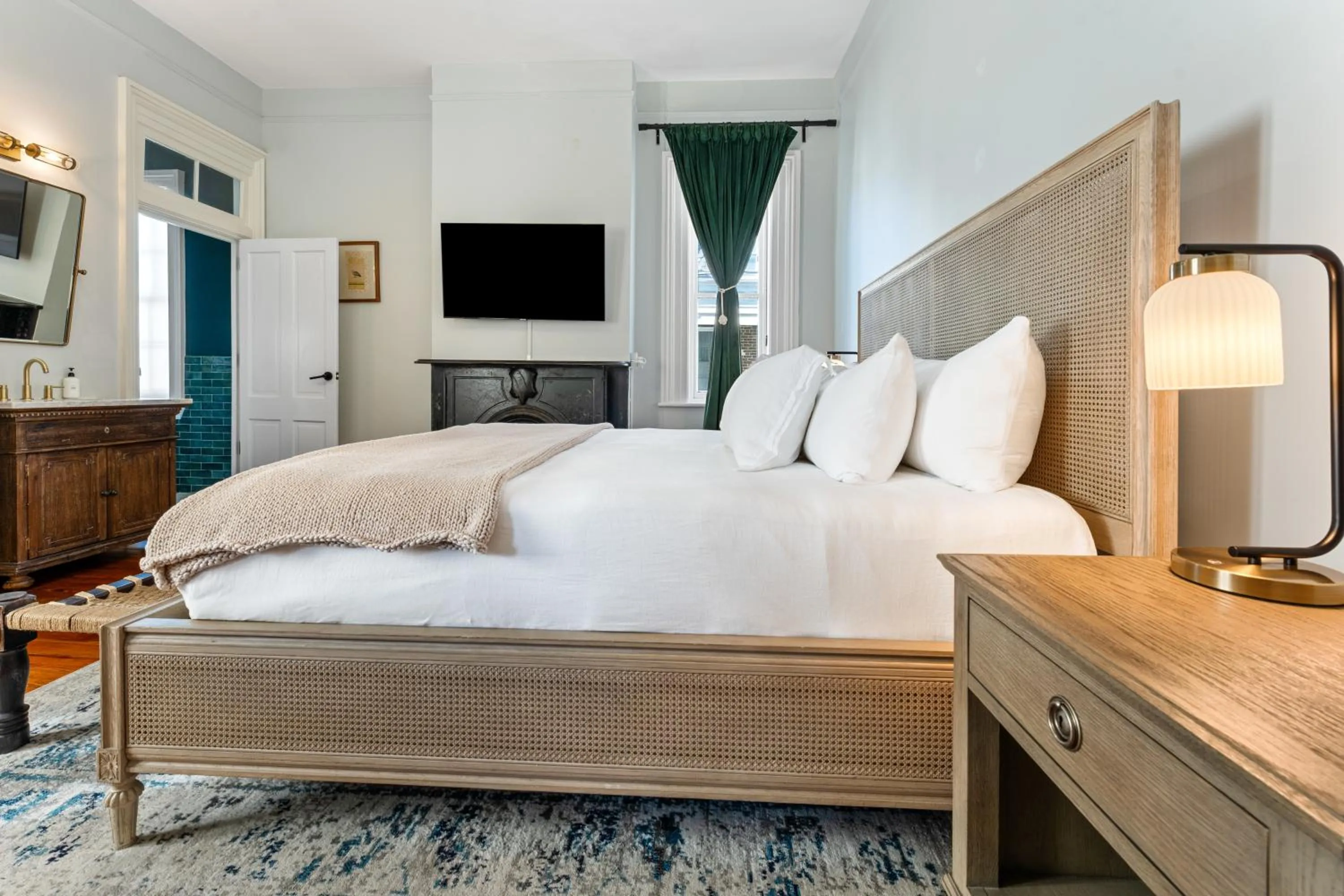 Bed in Bellwether House