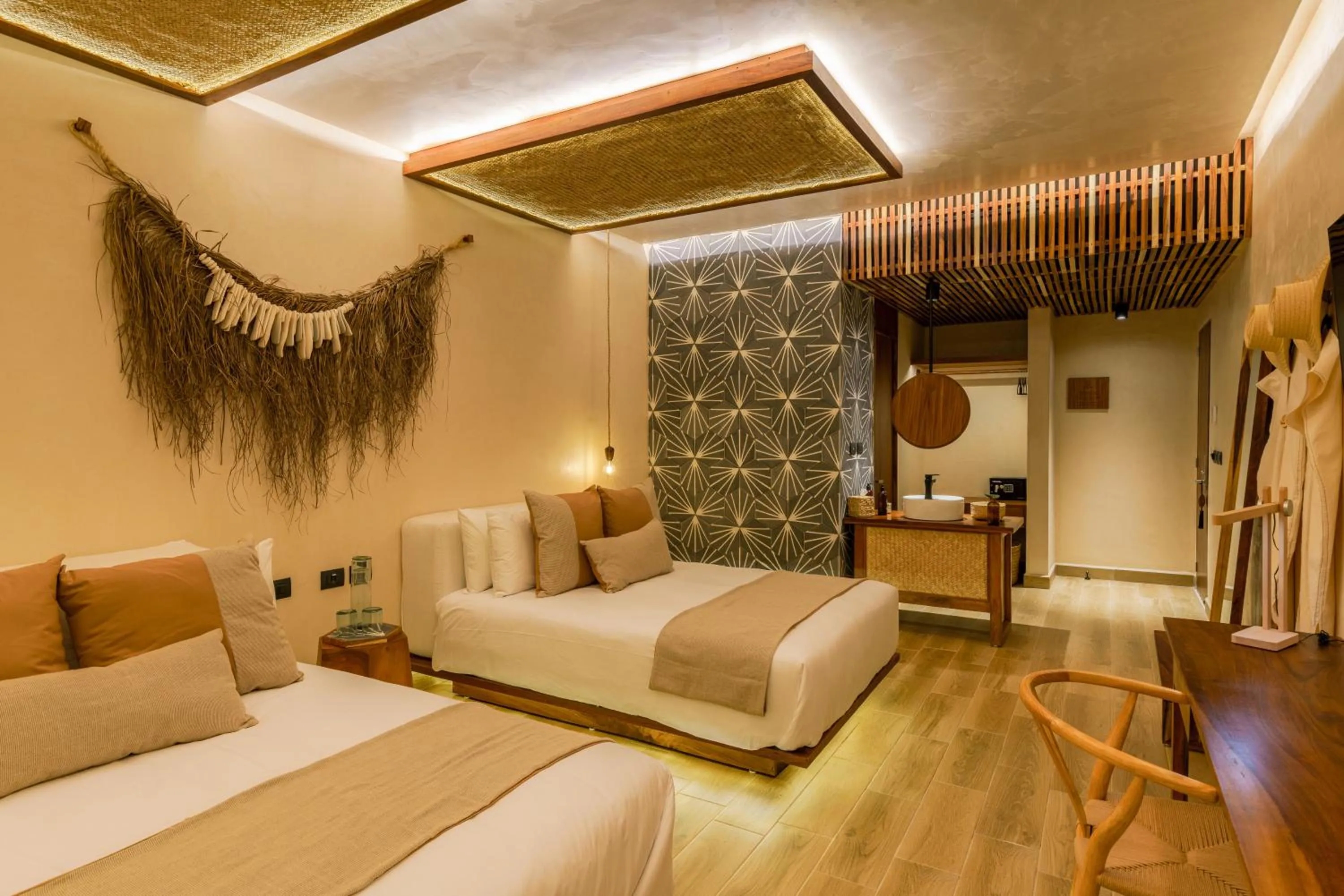 Photo of the whole room, Bed in Xkan Hotel Boutique - Adults Only