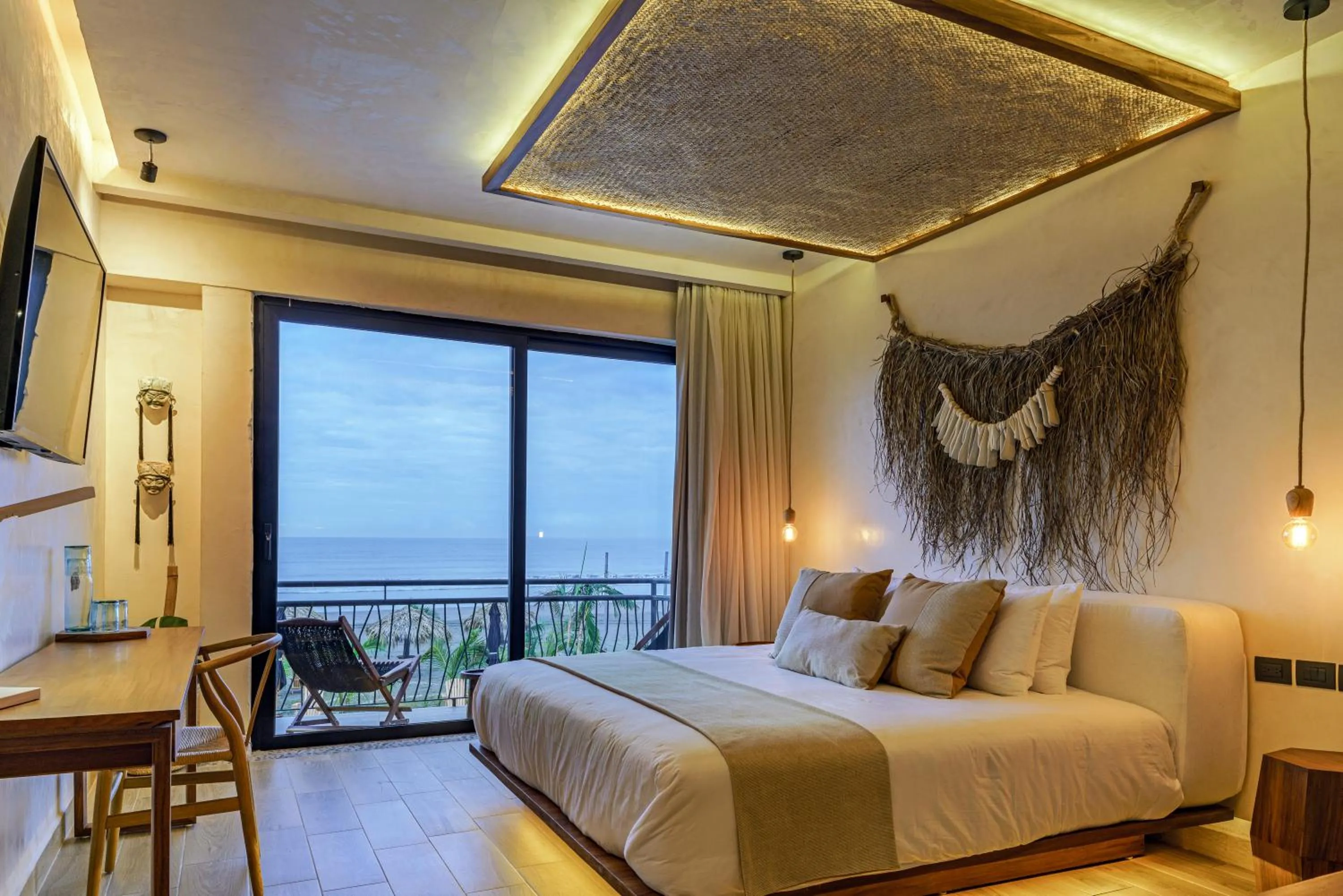 Bed in Xkan Hotel Boutique - Adults Only