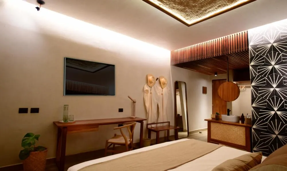 TV and multimedia, Bed in Xkan Hotel Boutique - Adults Only