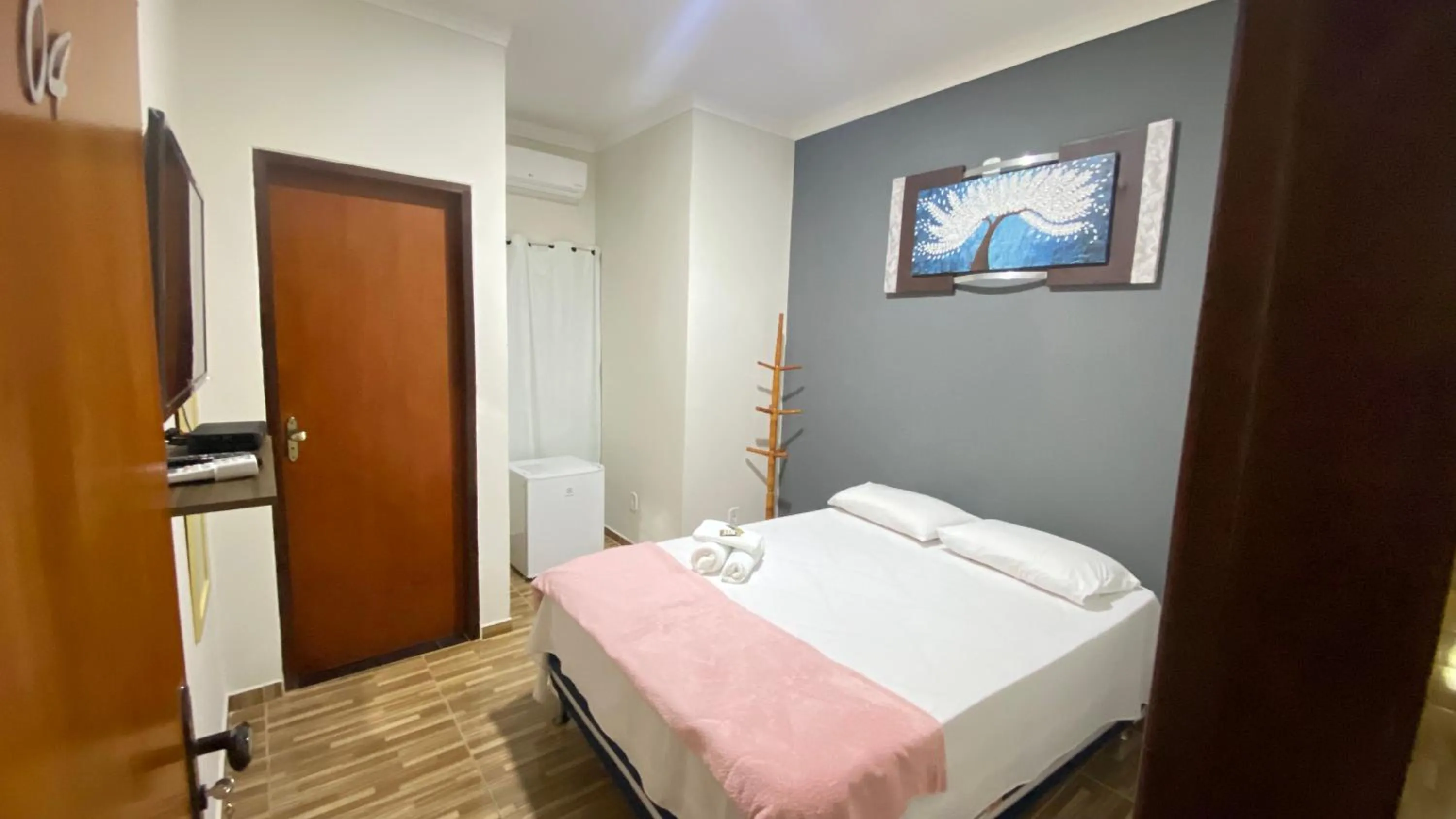 Bed in Pousada Ramalio