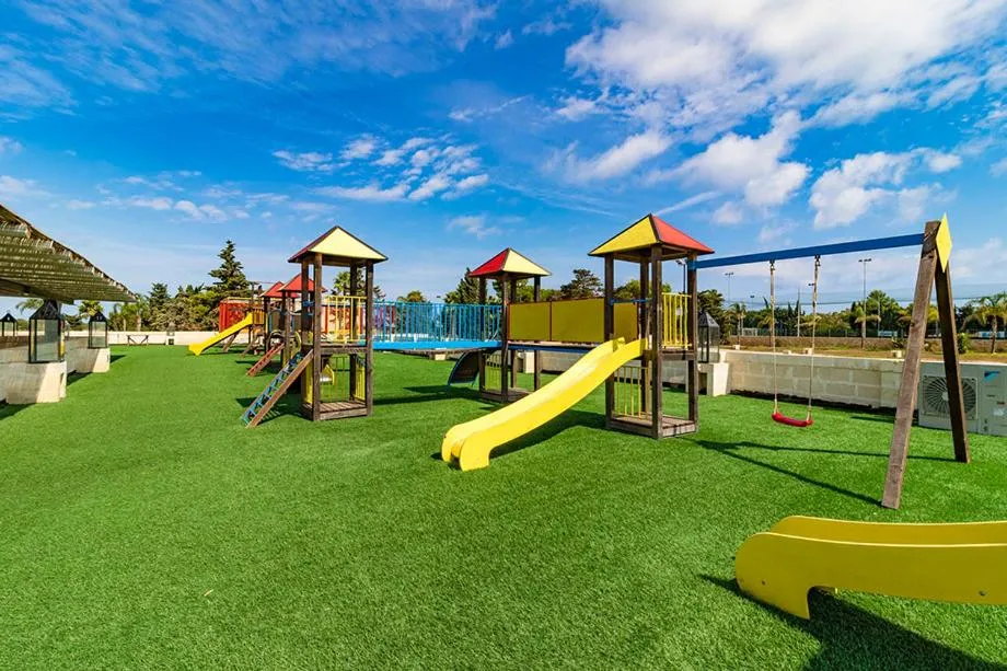 Children play ground in HOTEL BARONE DI MARE