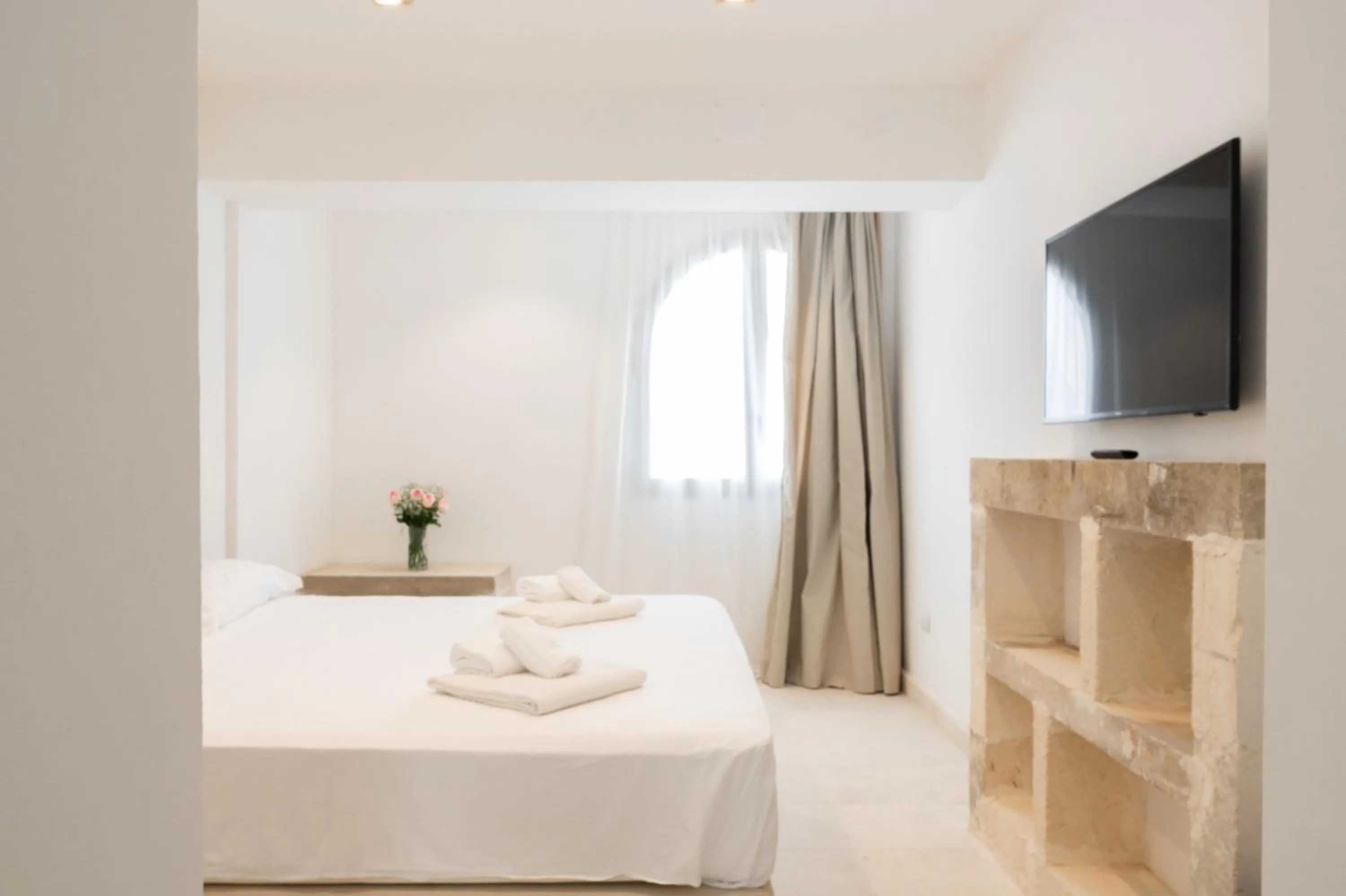 Bed in HOTEL BARONE DI MARE