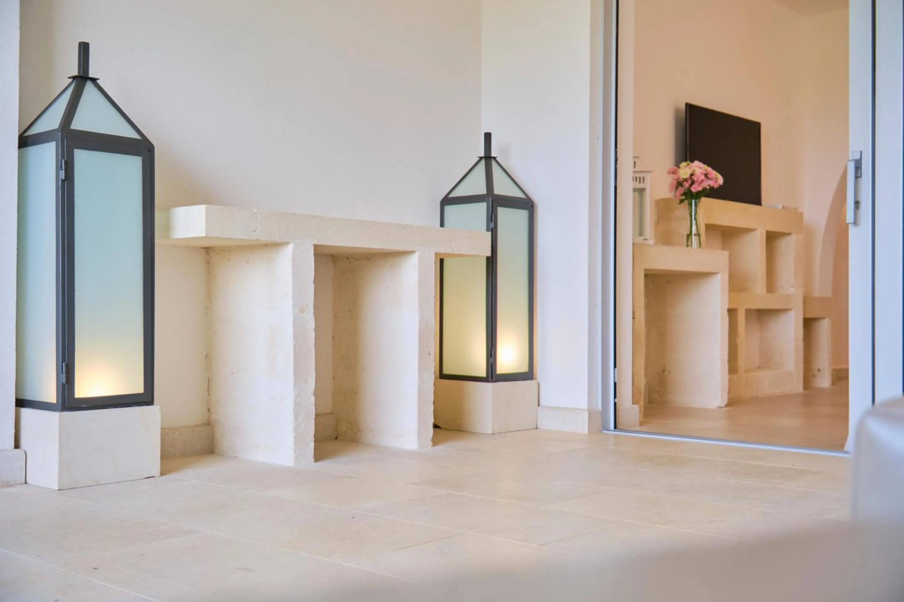 Bed in HOTEL BARONE DI MARE