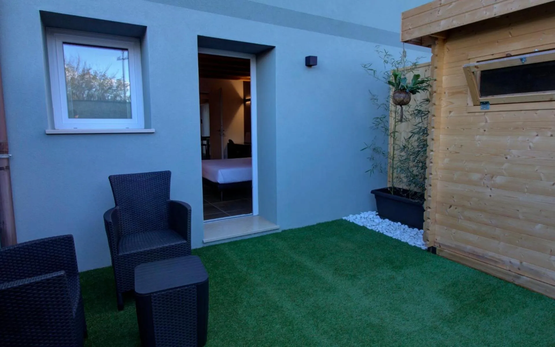 Garden in Nuovo B&B WhyNot? a Vicenza