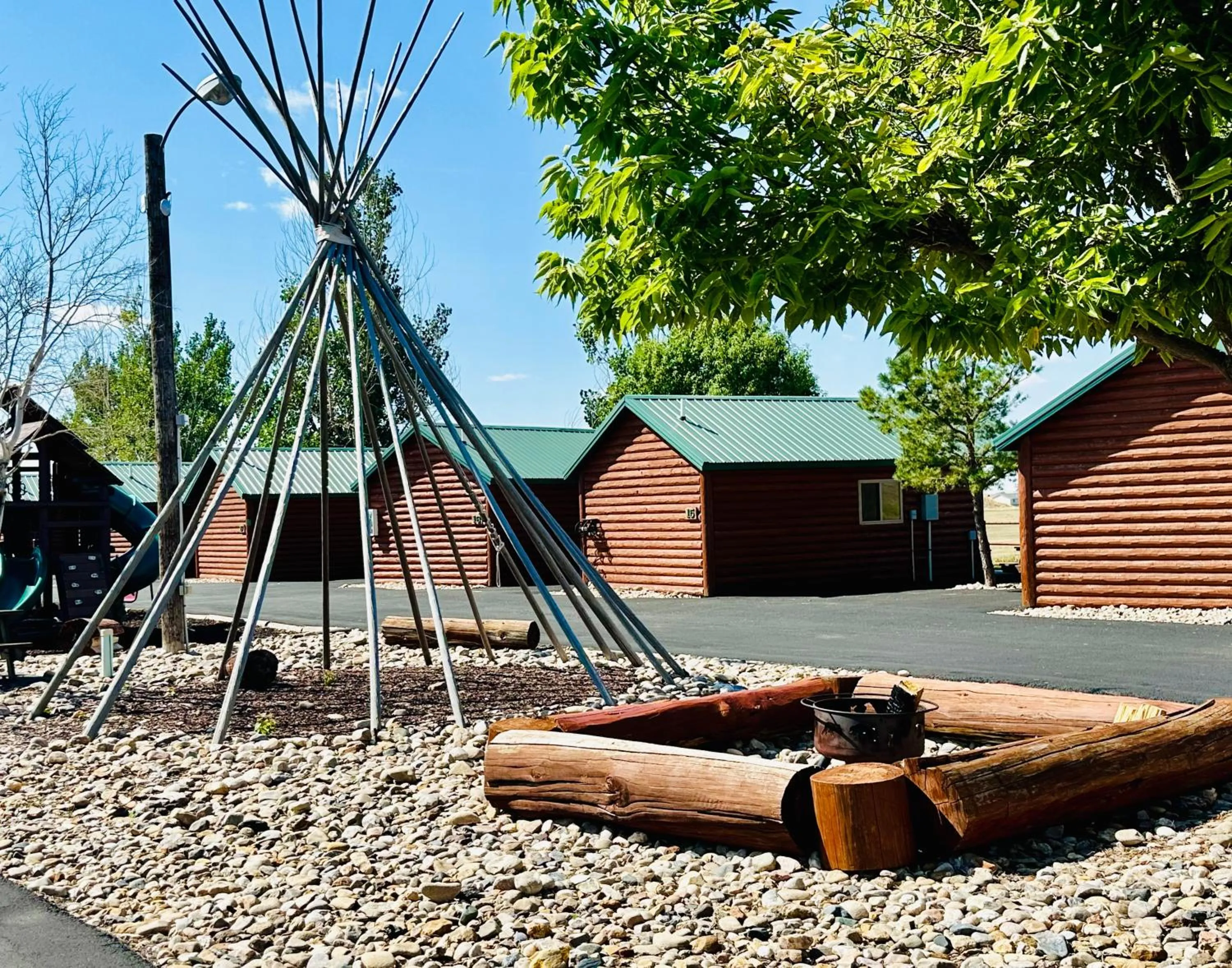 Property building in Badlands Frontier Cabins