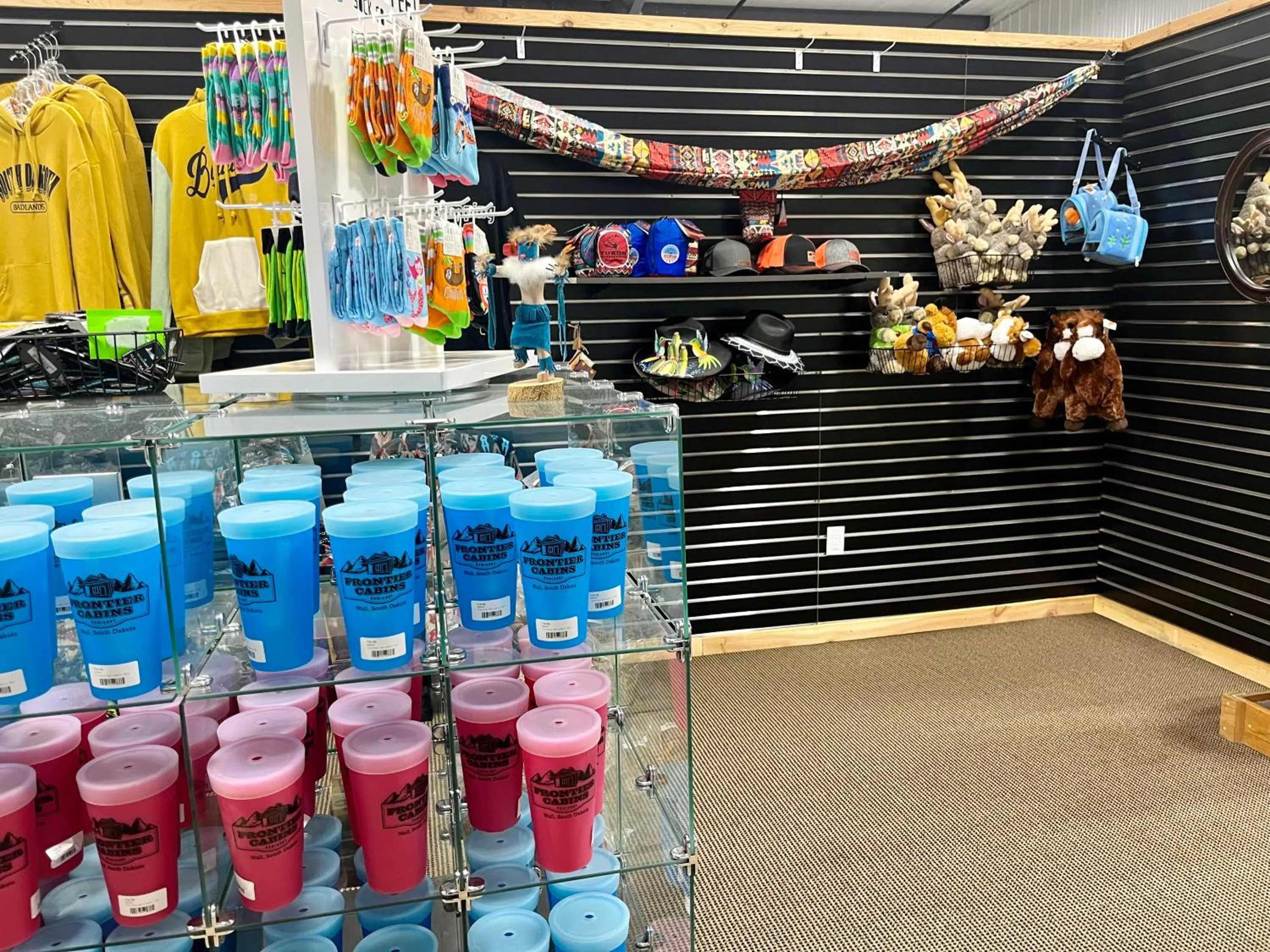 Lobby or reception in Badlands Frontier Cabins