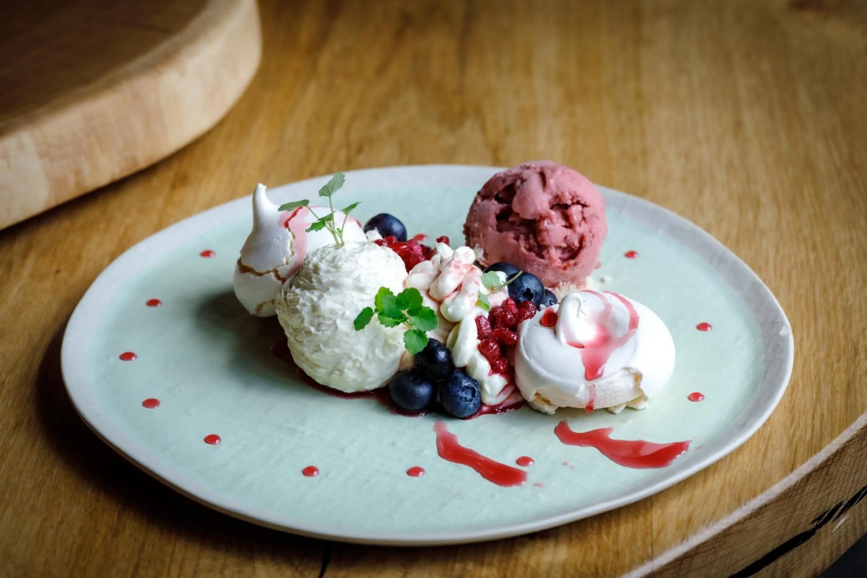 Food close-up in KASerne Boutique Hotel