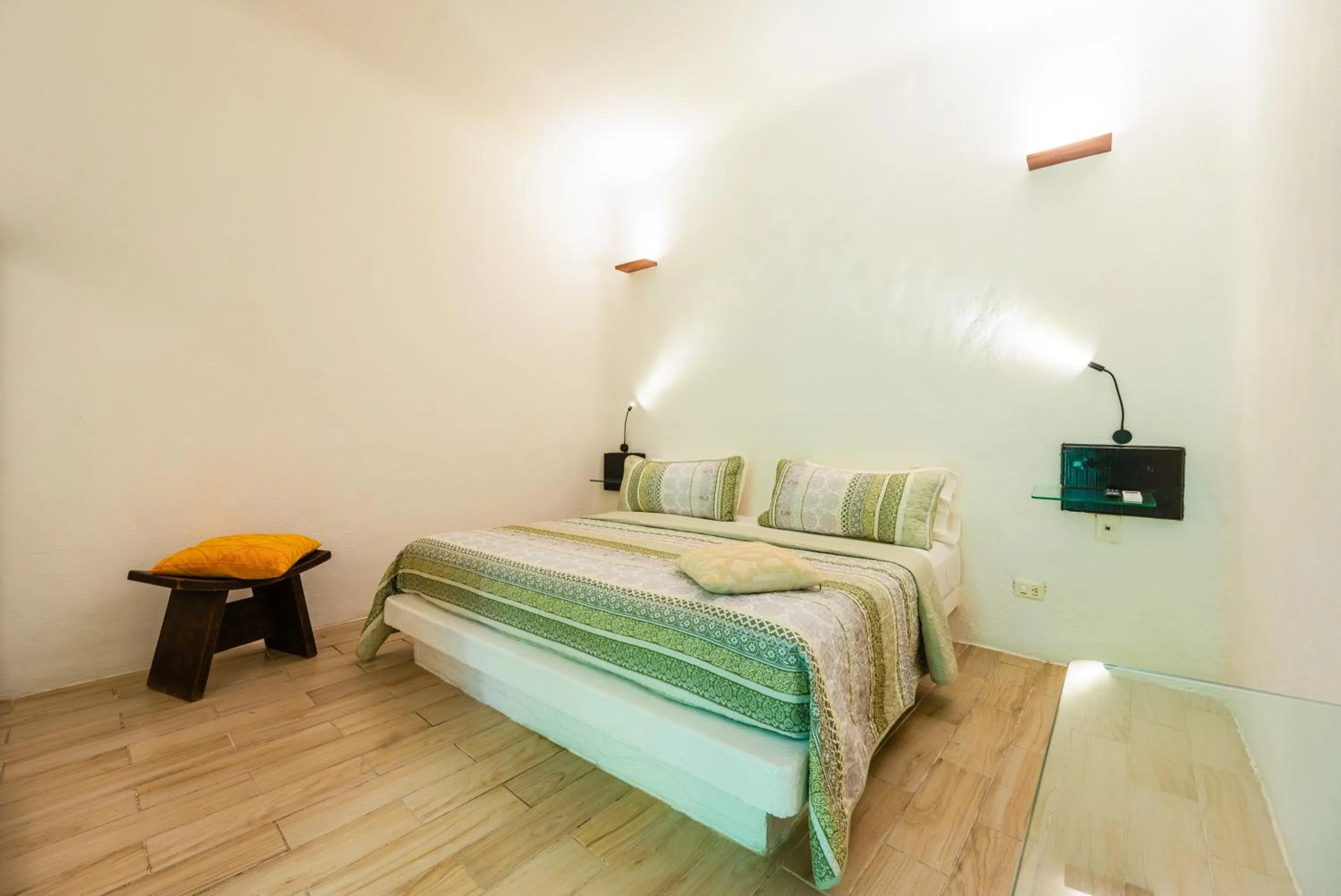 Bed in Kinbe Hotel Boutique