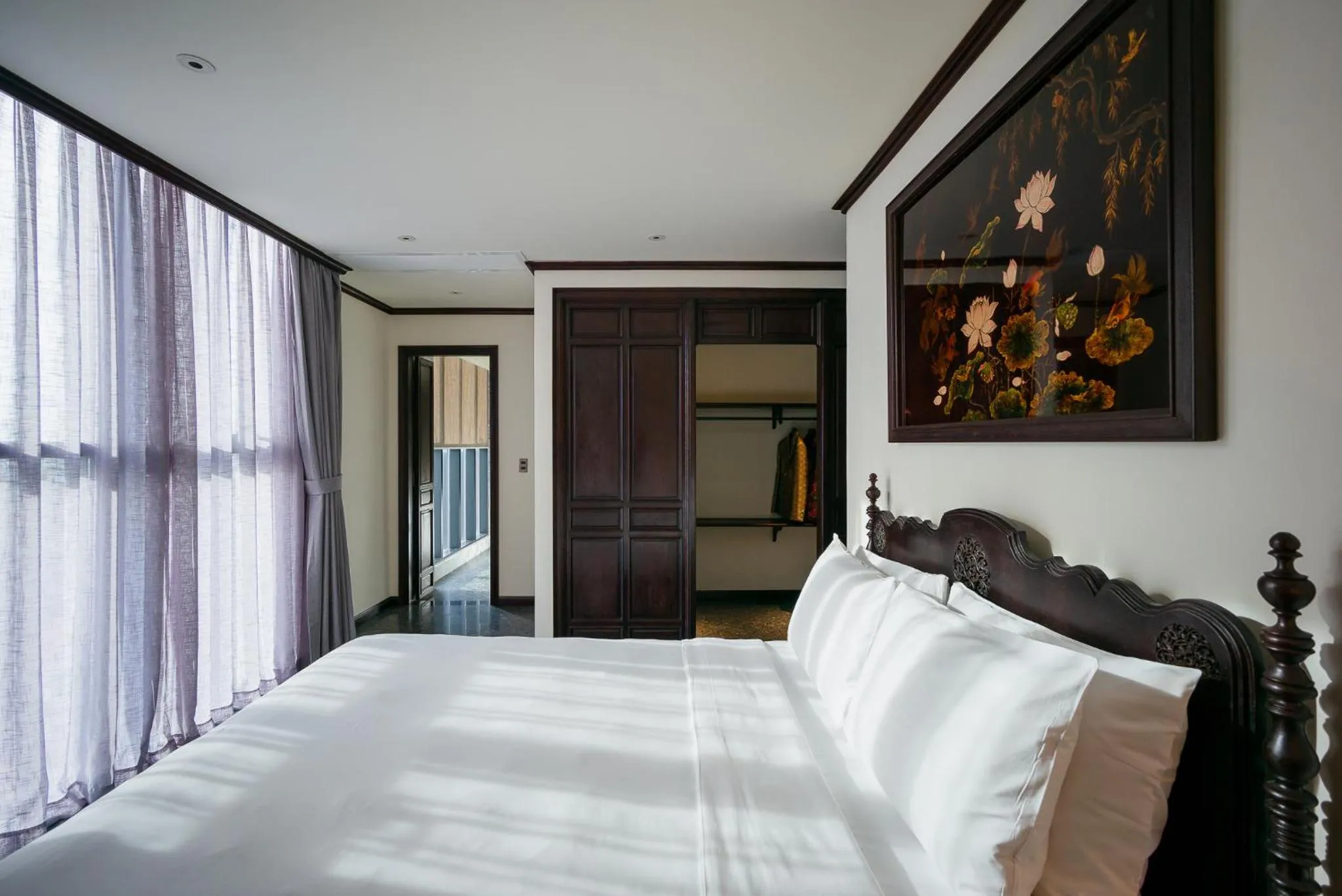 Bed in Amanaki Thao Dien