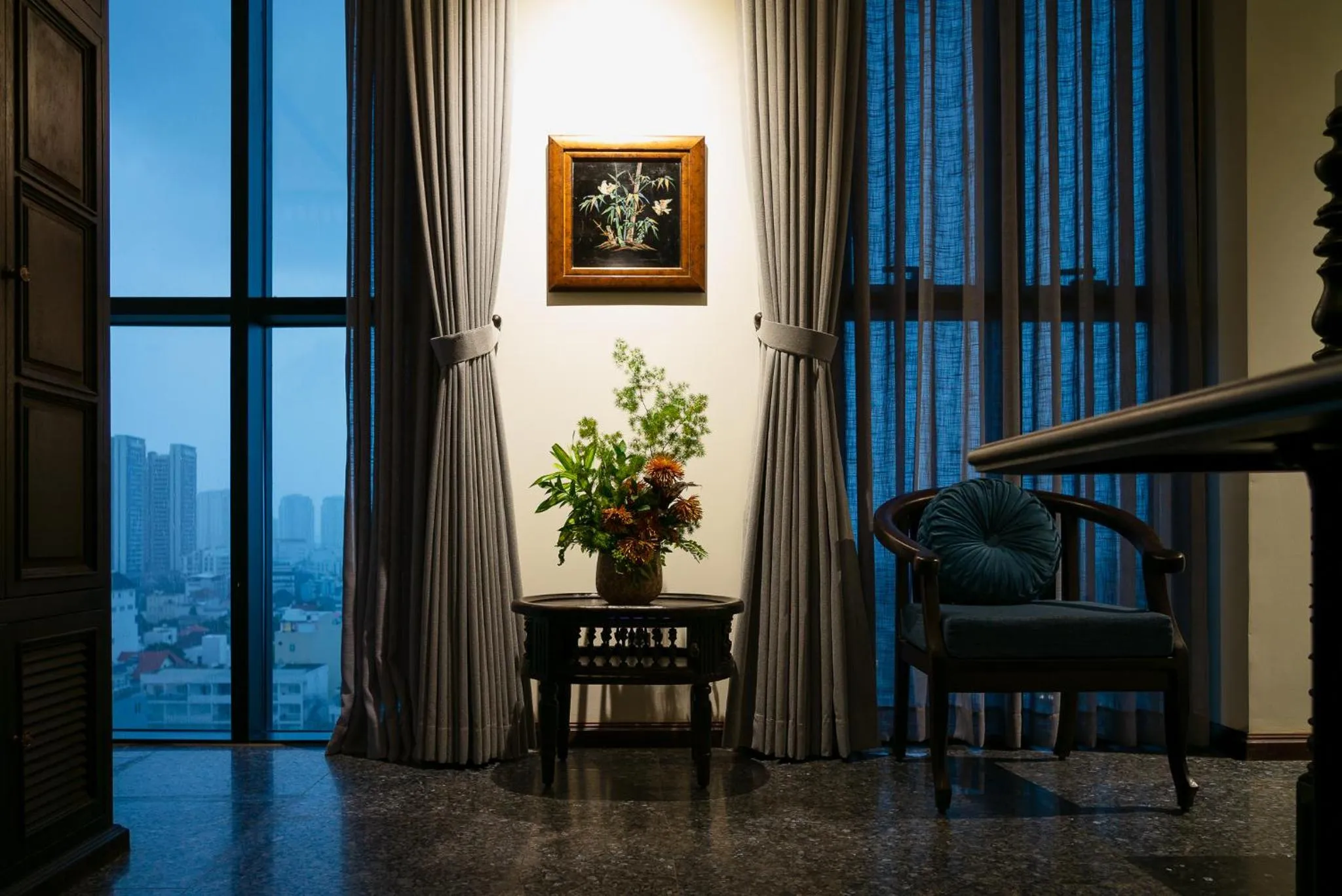 Decorative detail in Amanaki Thao Dien