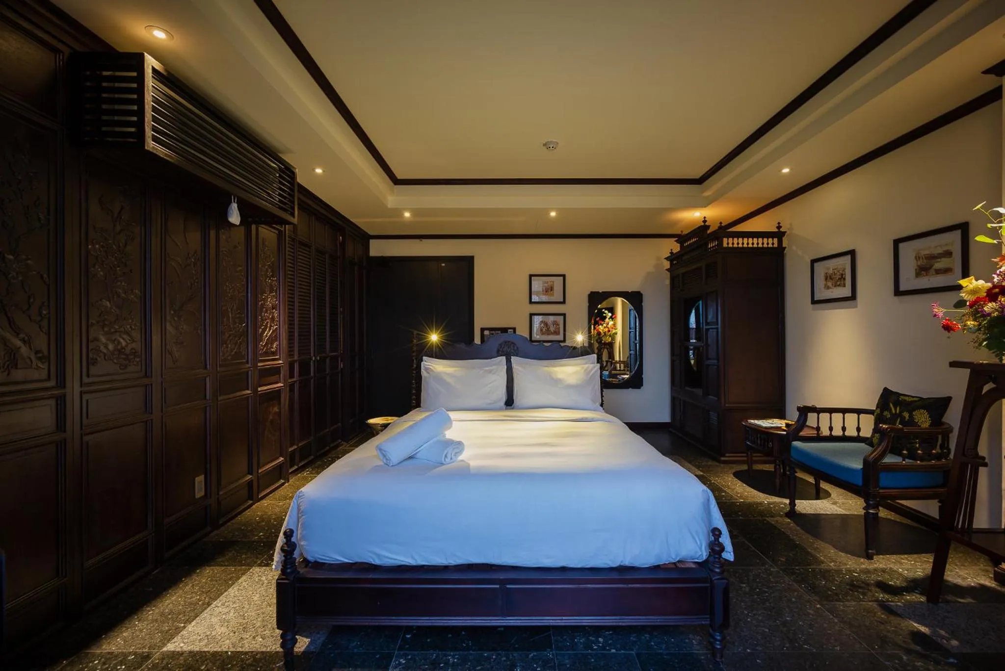 Photo of the whole room, Bed in Amanaki Thao Dien