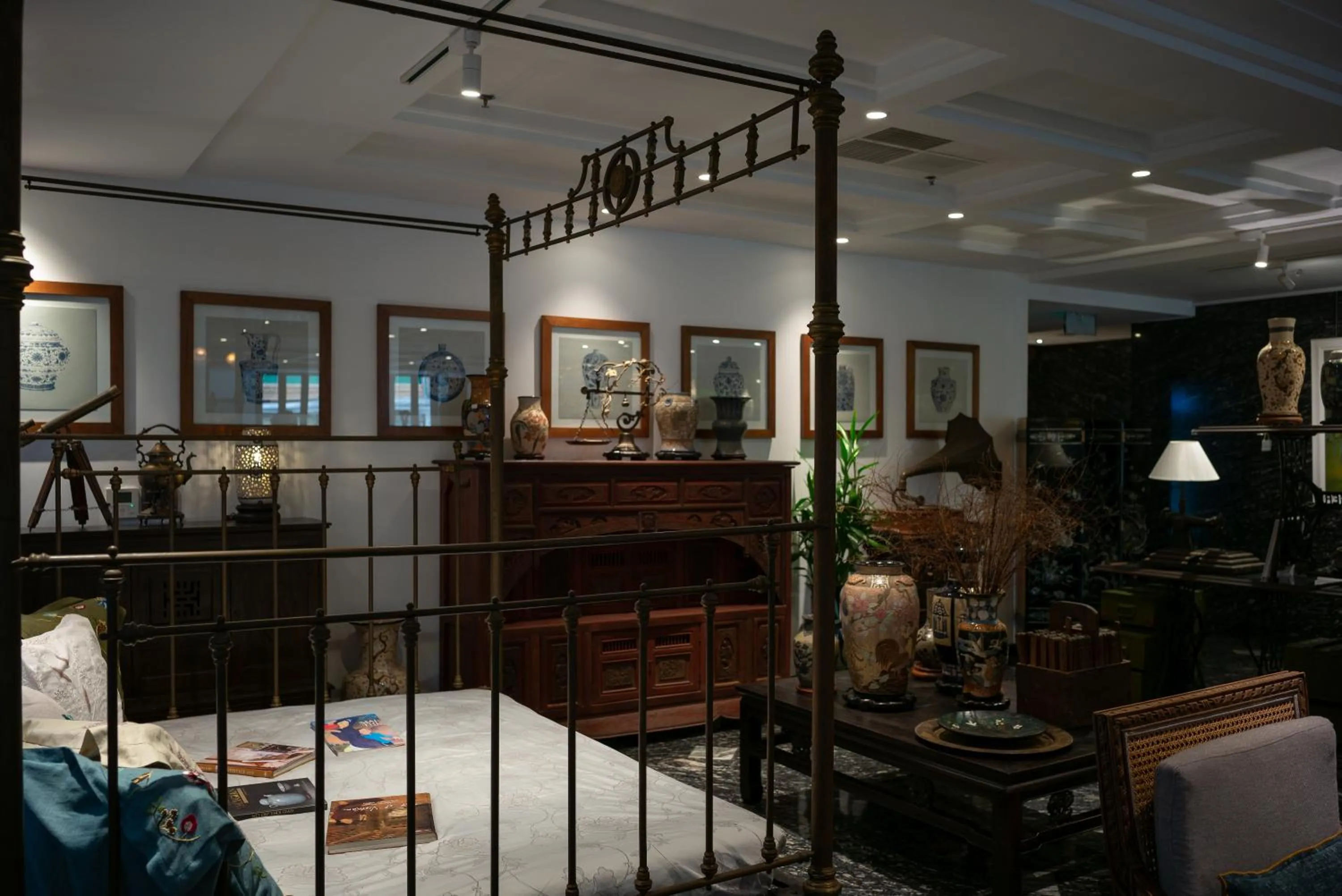 Lobby or reception in Amanaki Thao Dien