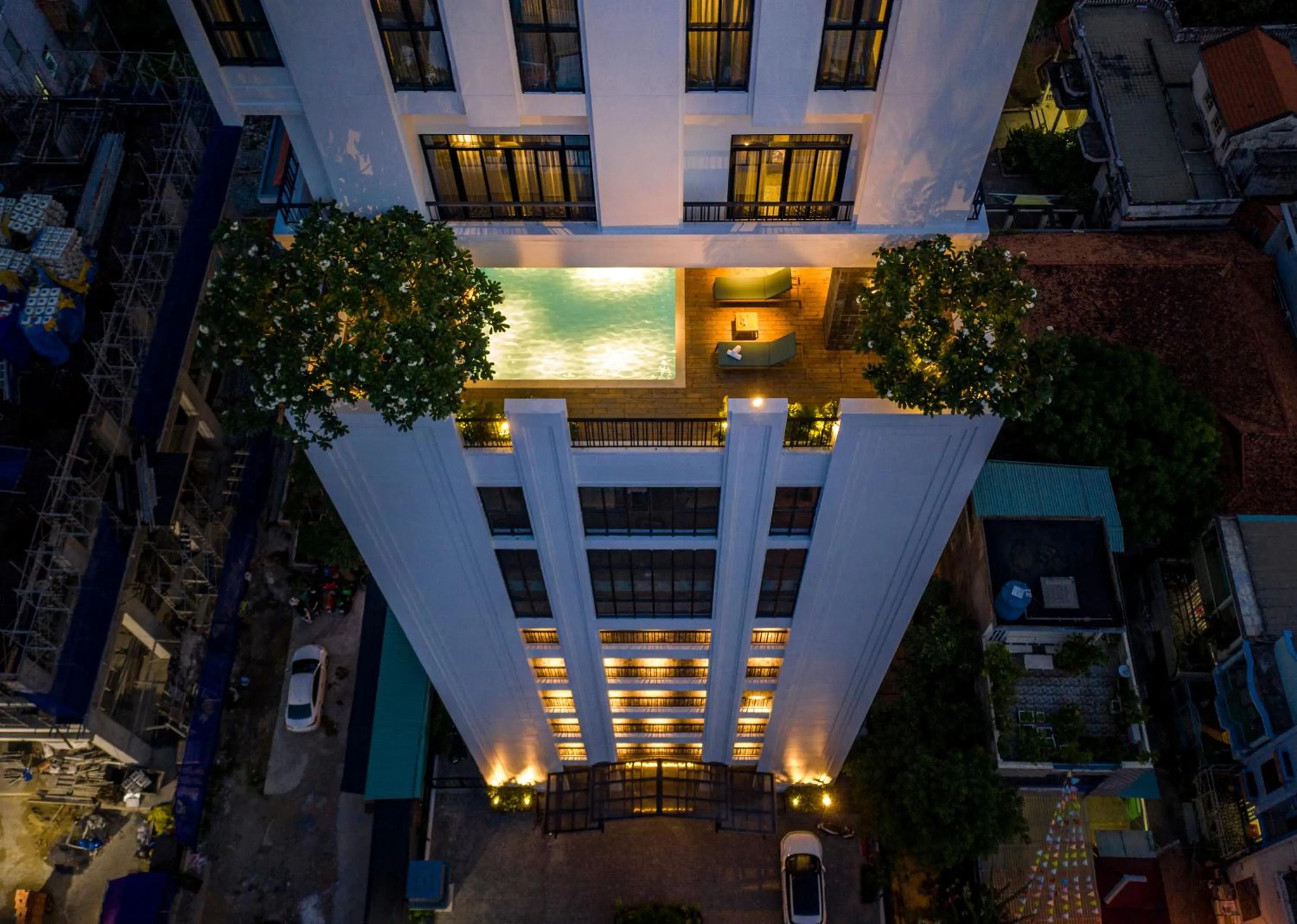 Bird's eye view in Amanaki Thao Dien