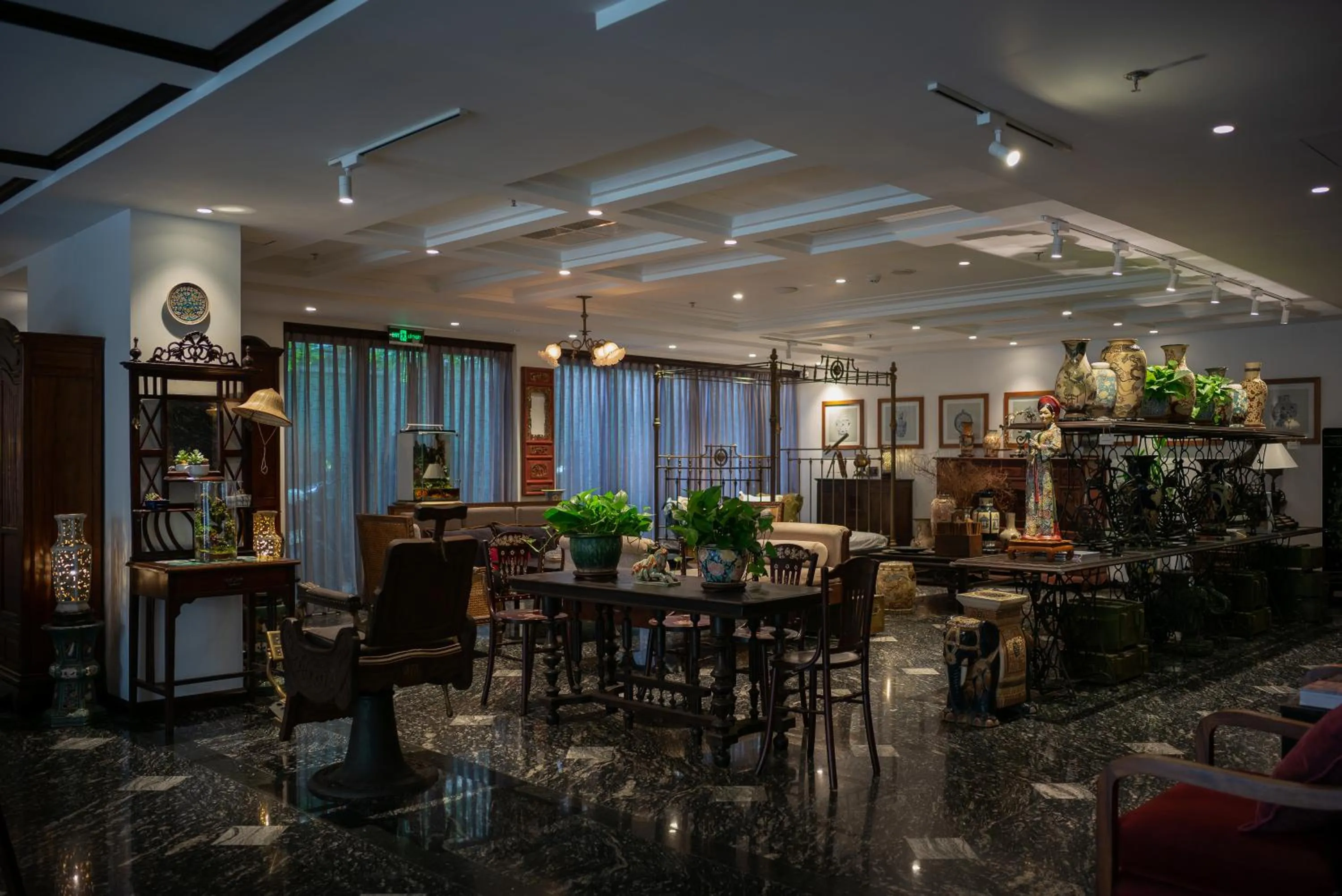 Lobby or reception in Amanaki Thao Dien