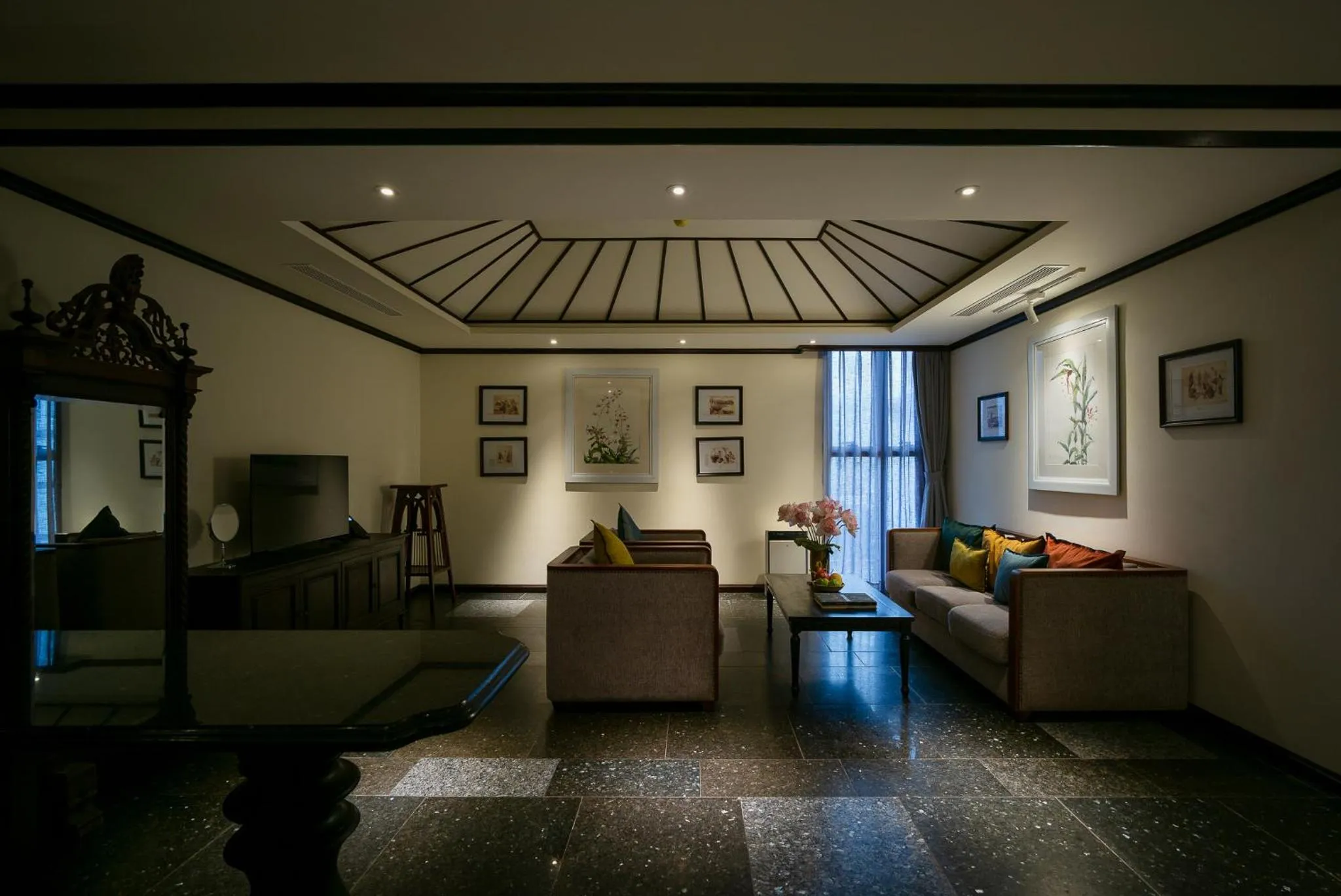 Living room in Amanaki Thao Dien