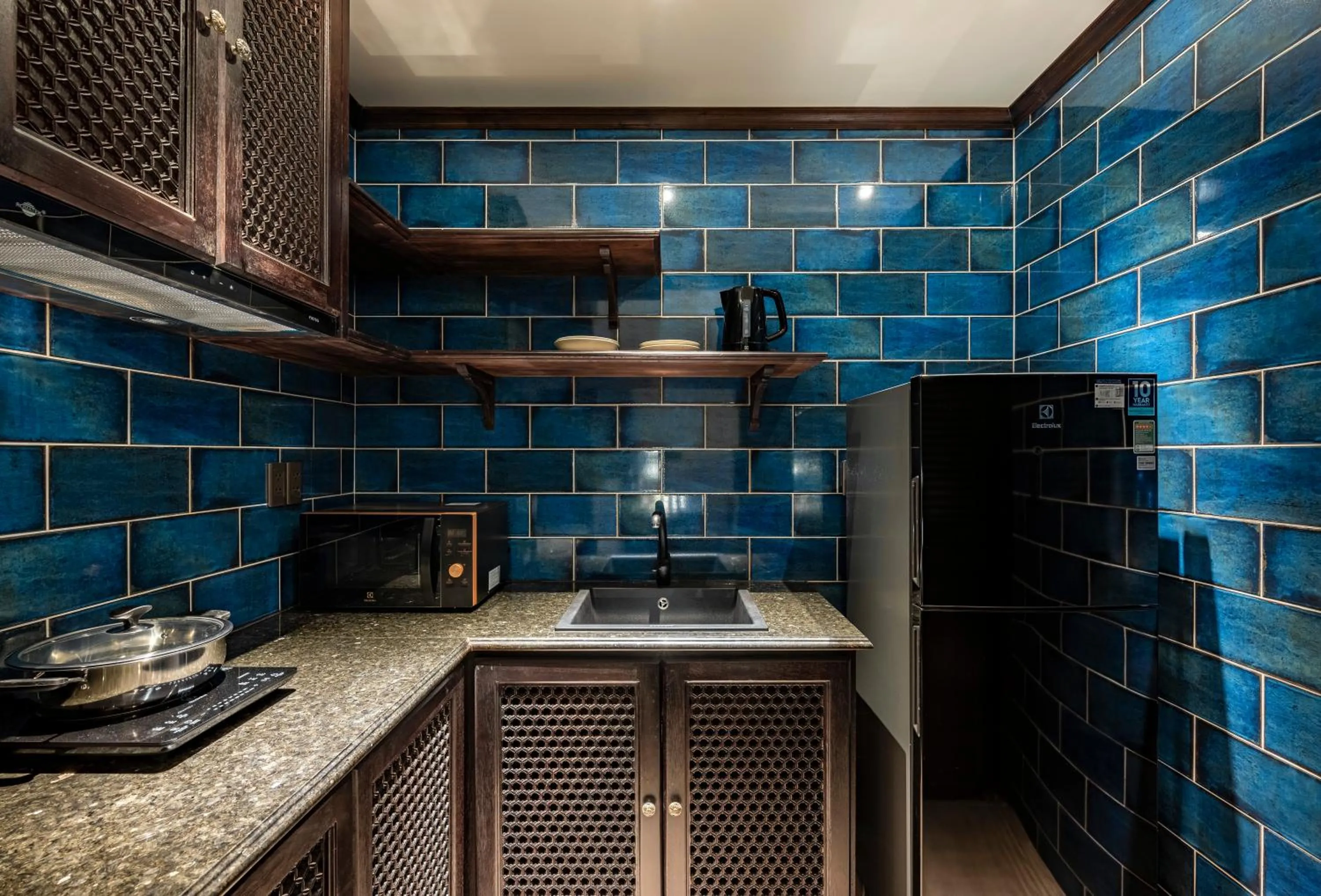 Kitchen or kitchenette in Amanaki Thao Dien