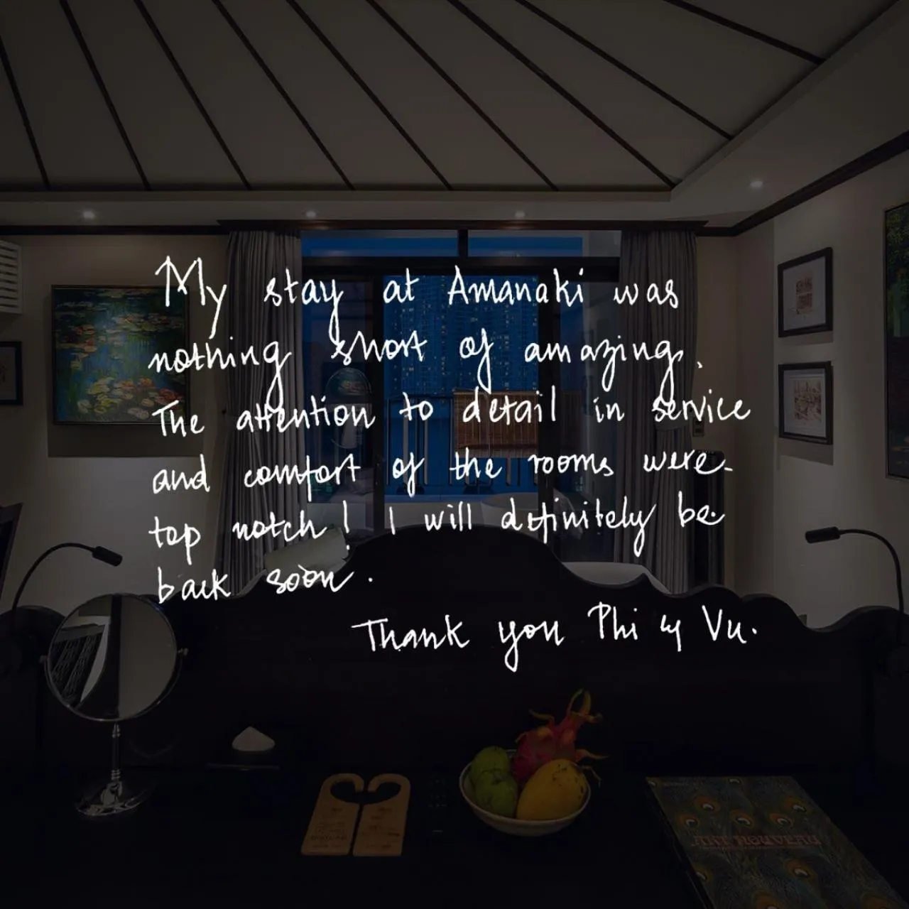 View (from property/room) in Amanaki Thao Dien