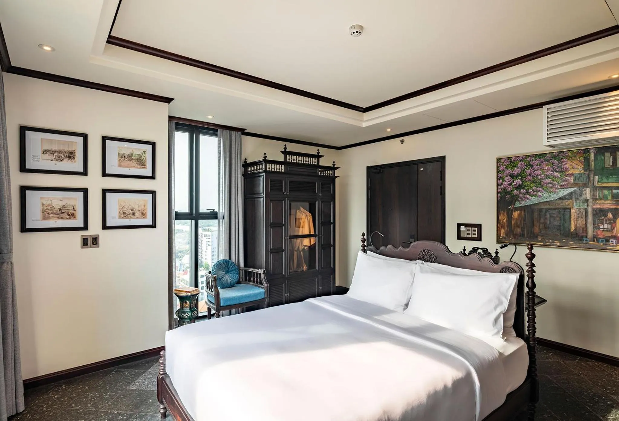 Bed in Amanaki Thao Dien