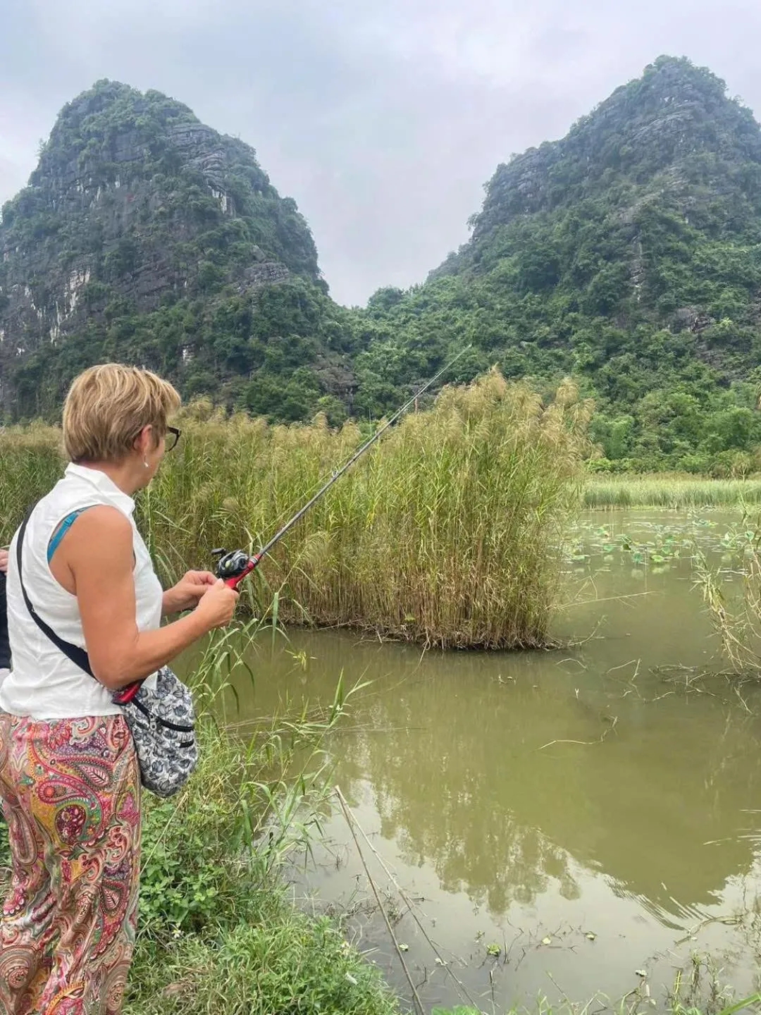 Day in Lotus Field Homestay