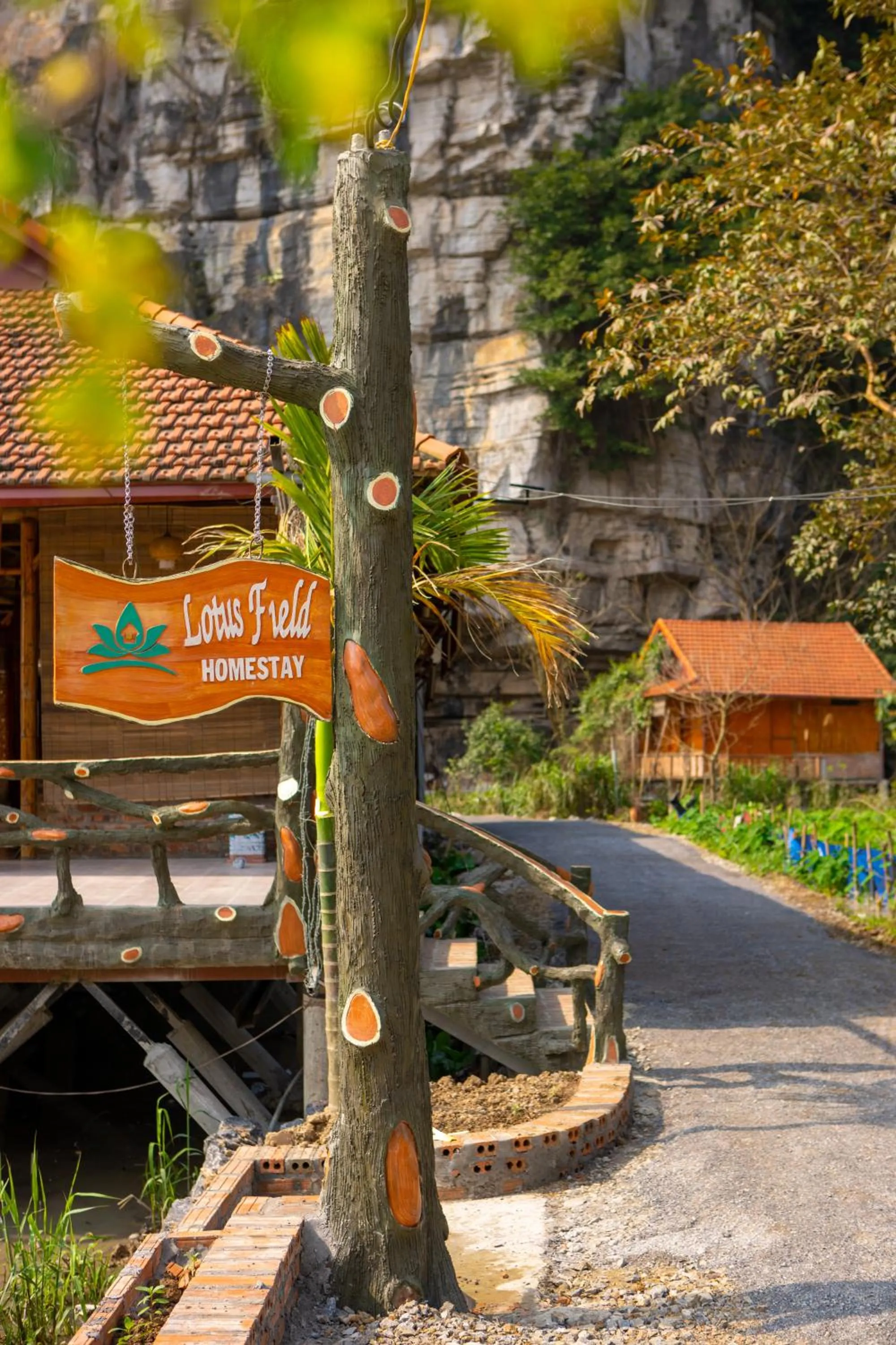 Property logo or sign in Lotus Field Homestay