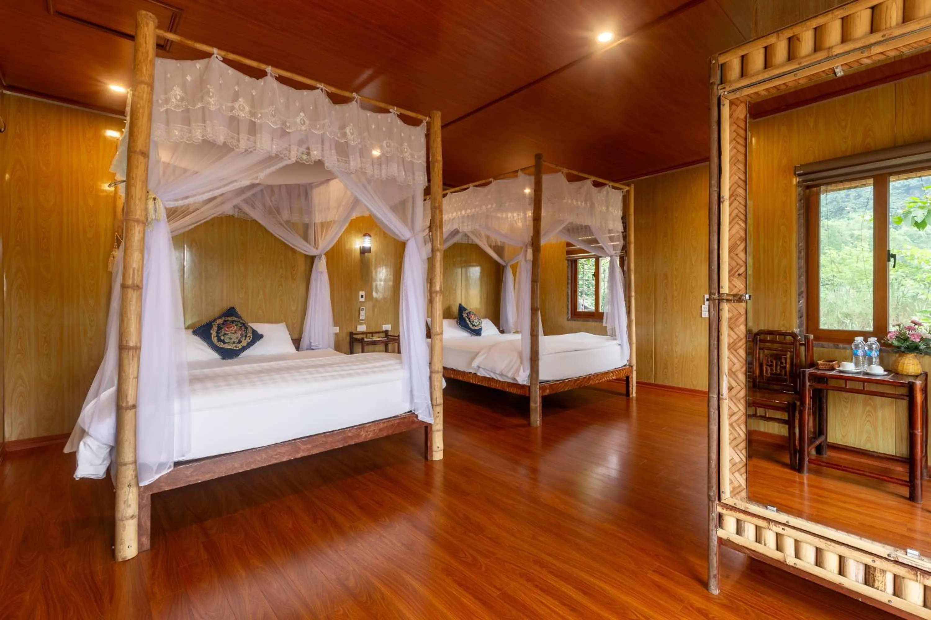 Photo of the whole room, Bed in Lotus Field Homestay