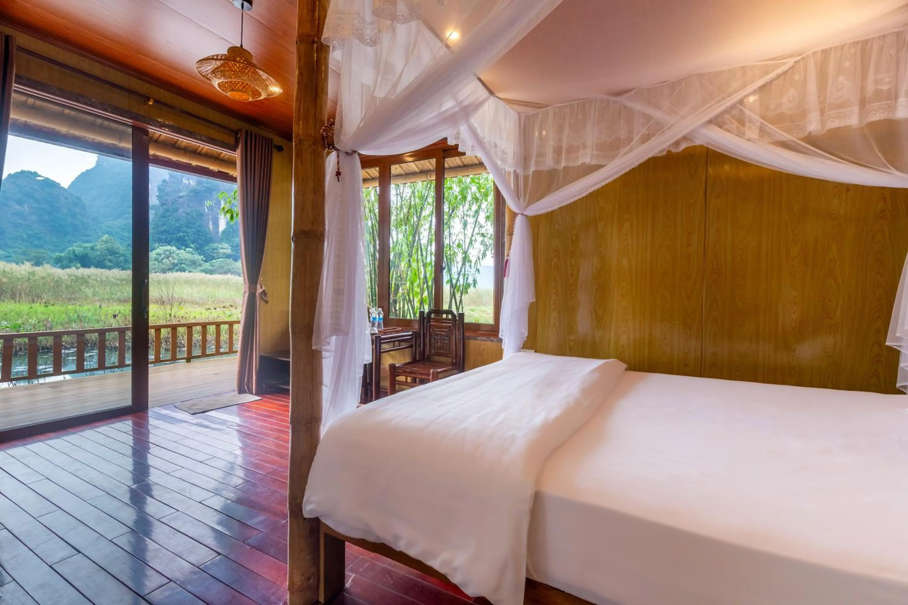 Bedroom, Bed in Lotus Field Homestay