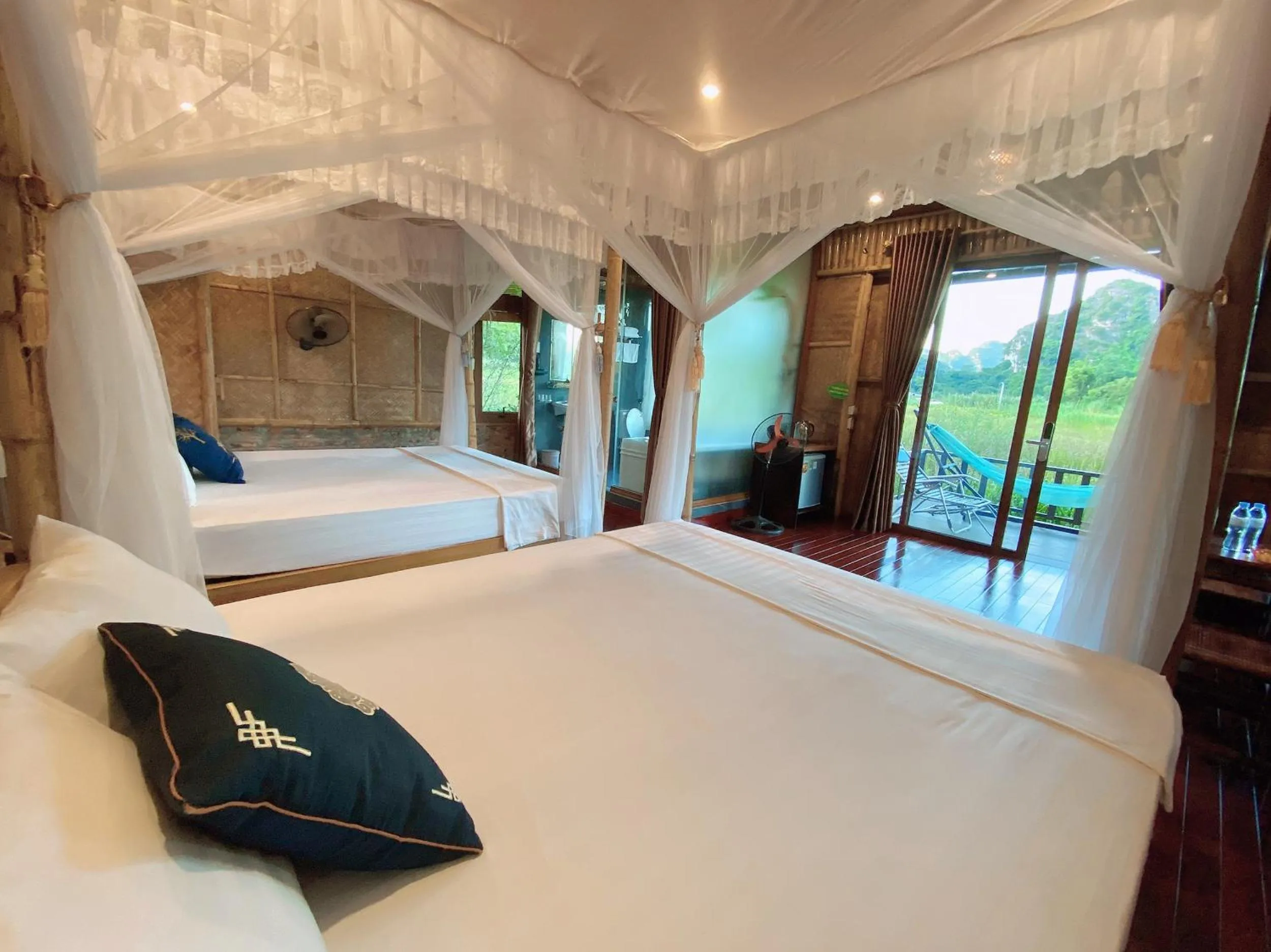 Bed in Lotus Field Homestay