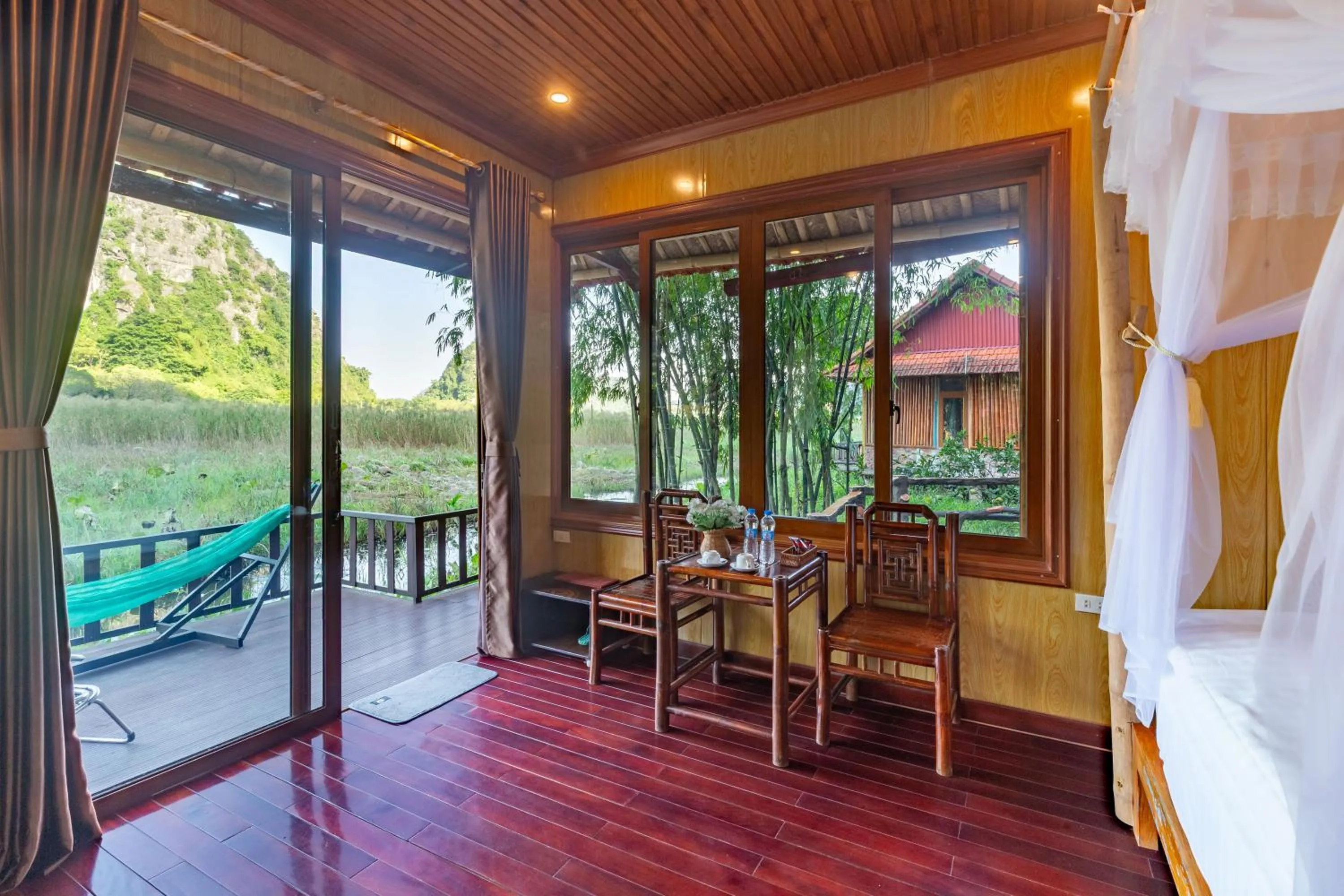 Day in Lotus Field Homestay