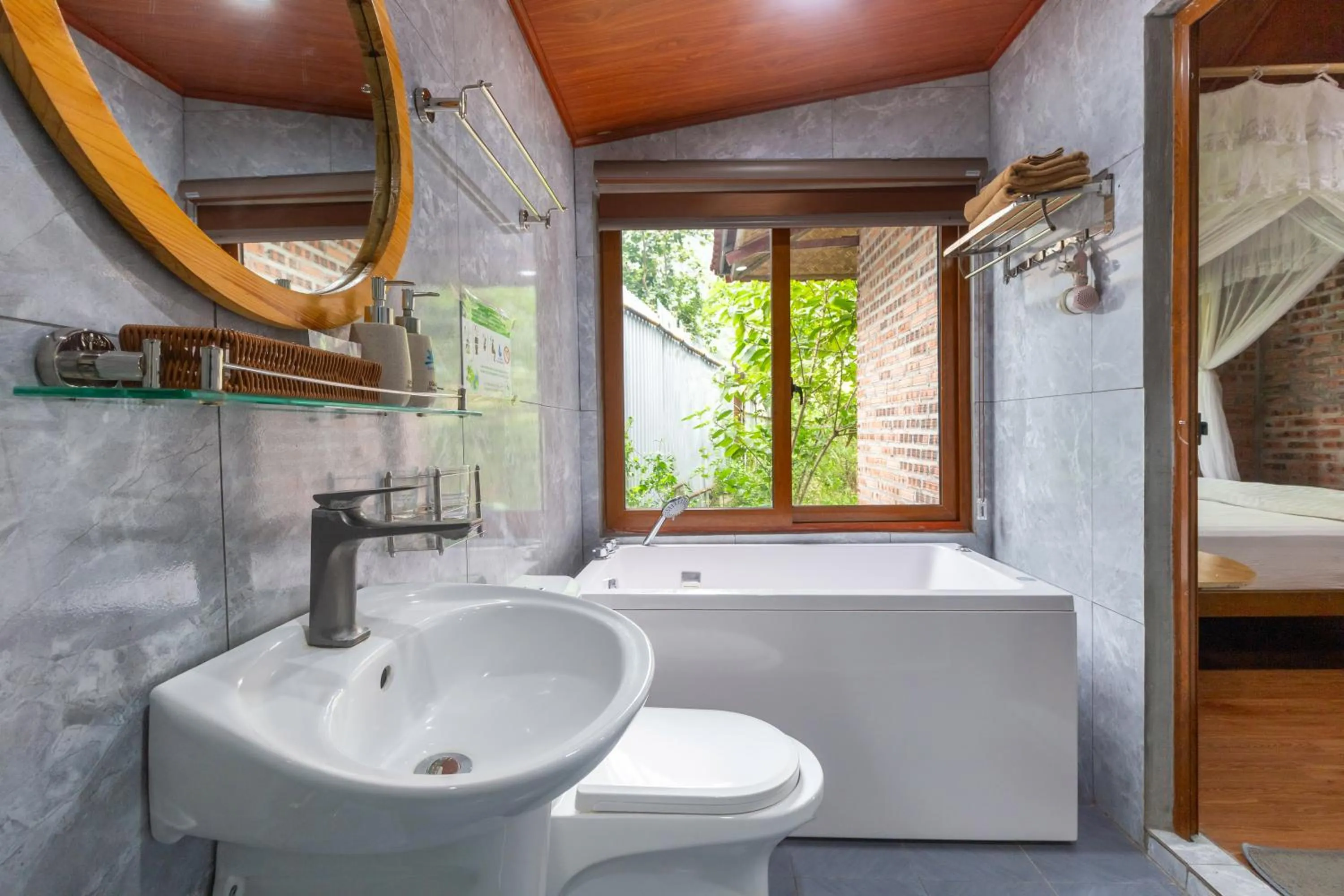 Bathroom in Lotus Field Homestay