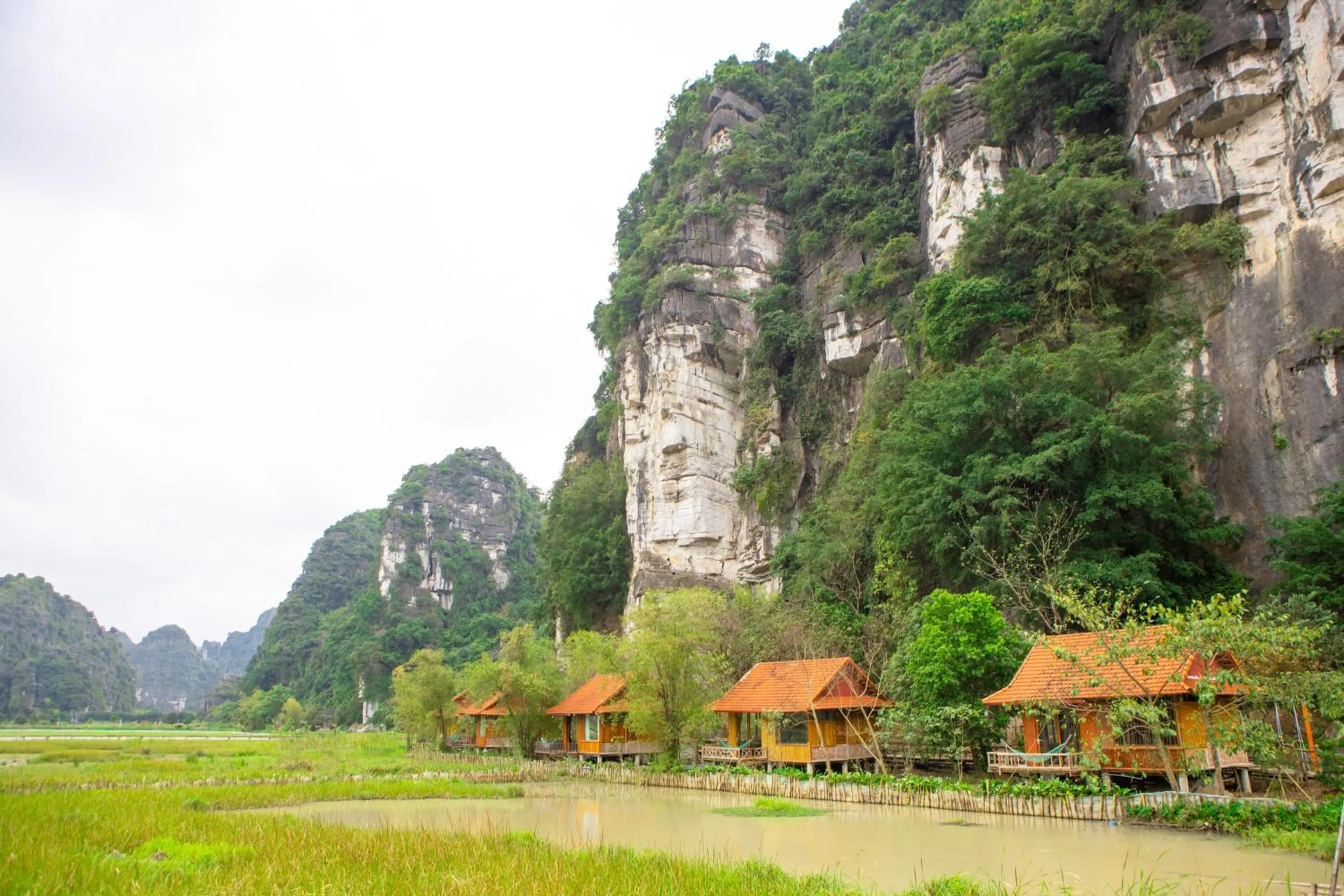 Property building in Lotus Field Homestay