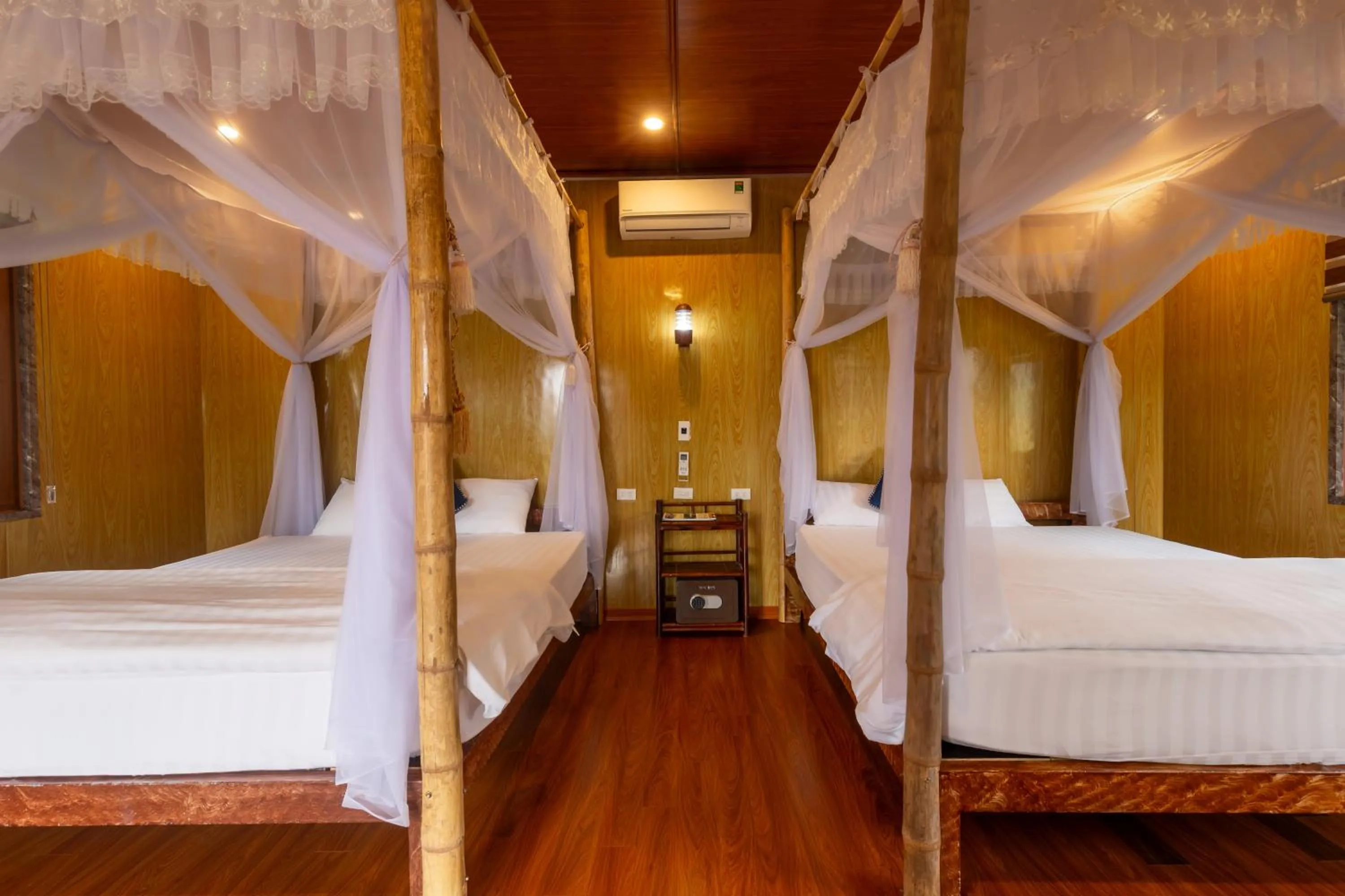 Bed in Lotus Field Homestay