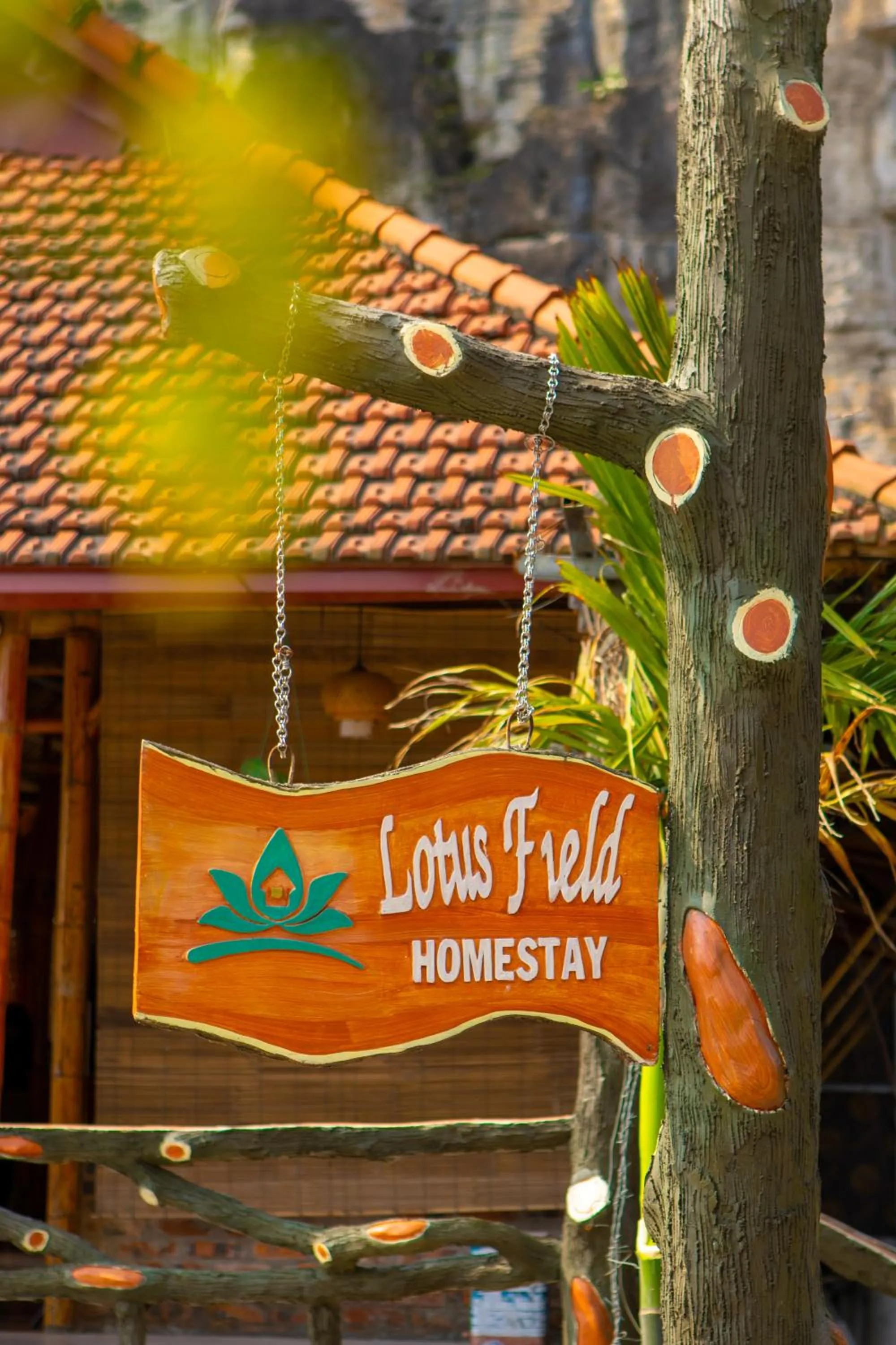 Property logo or sign in Lotus Field Homestay