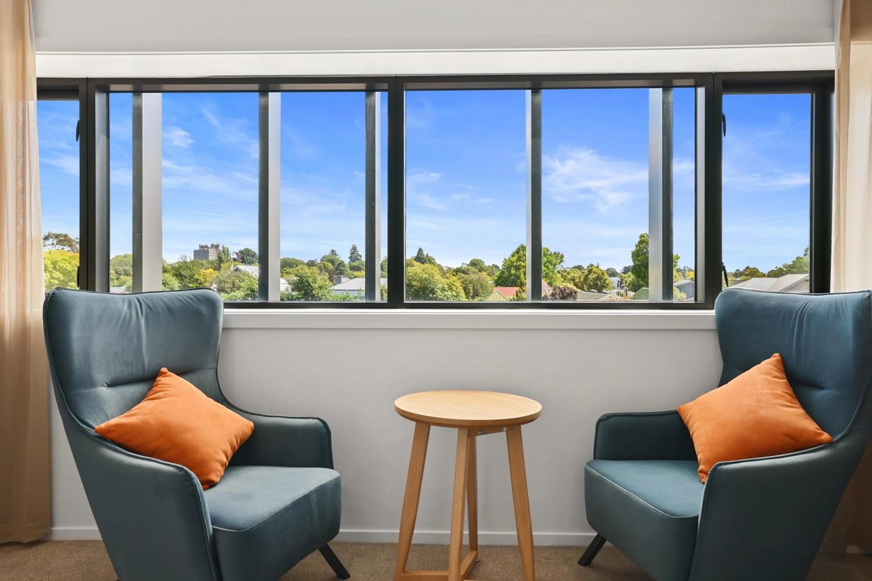 Seating area in Golden Hotel