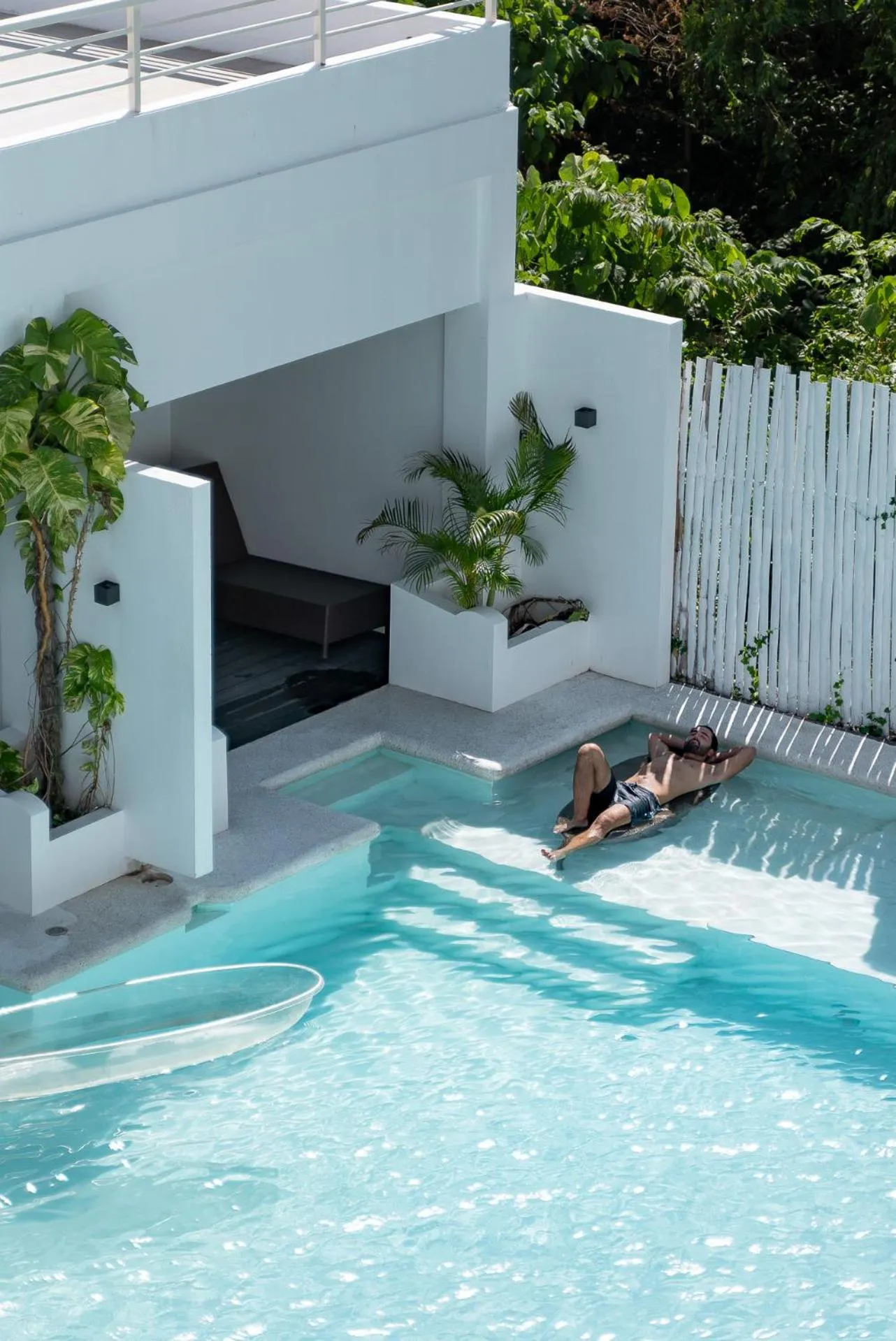 Pool view in Bohol Coastal View Hotel