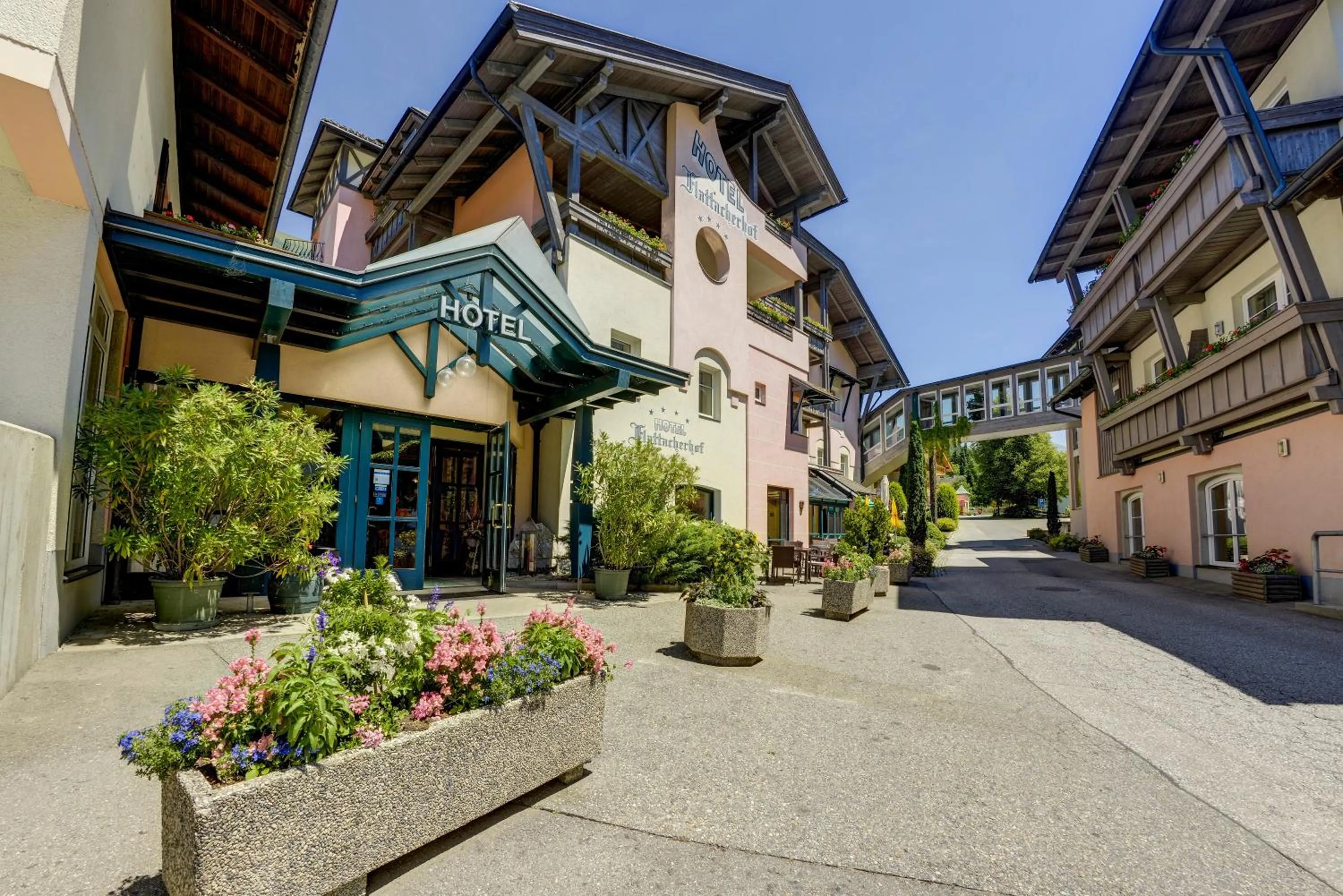 Property building in Hotel Flattacher Hof