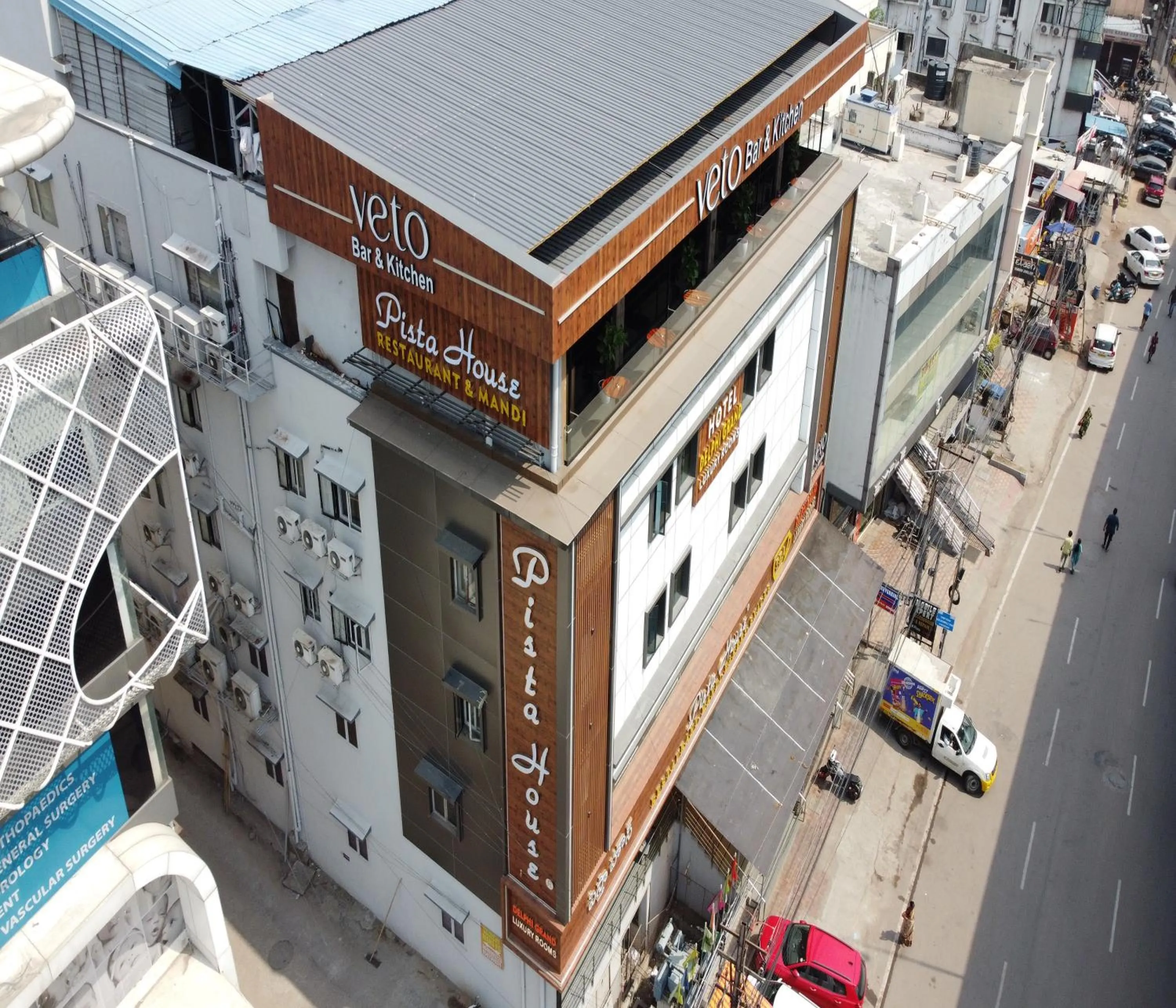 Property building in Hotel Delphi Grand Hyderabad - Hi-Tech City, Perfect for Business & Comfort