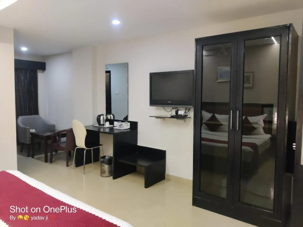 wardrobe in Hotel Delphi Grand Hyderabad - Hi-Tech City, Perfect for Business & Comfort