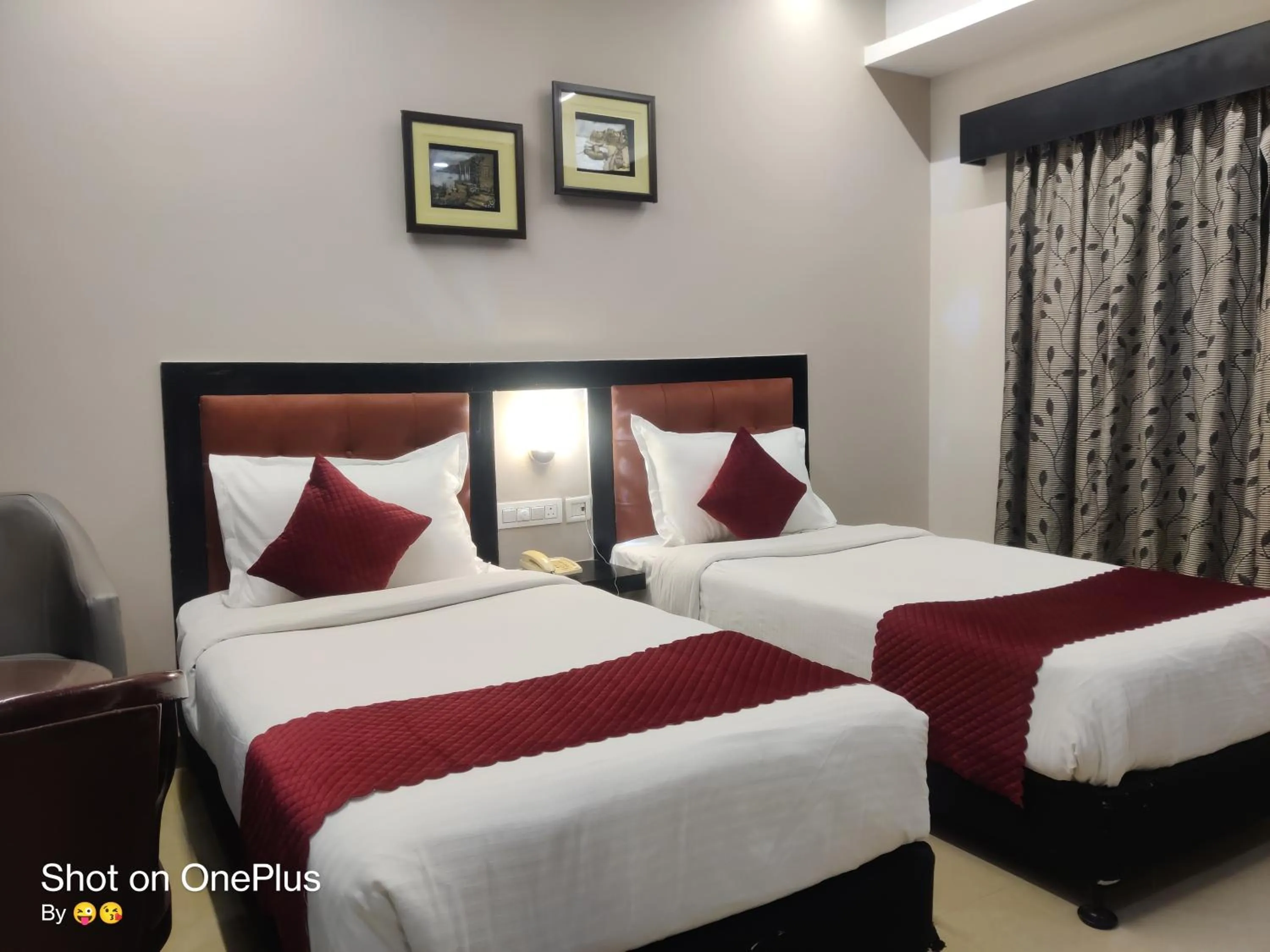 Bed in Hotel Delphi Grand Hyderabad - Hi-Tech City, Perfect for Business & Comfort