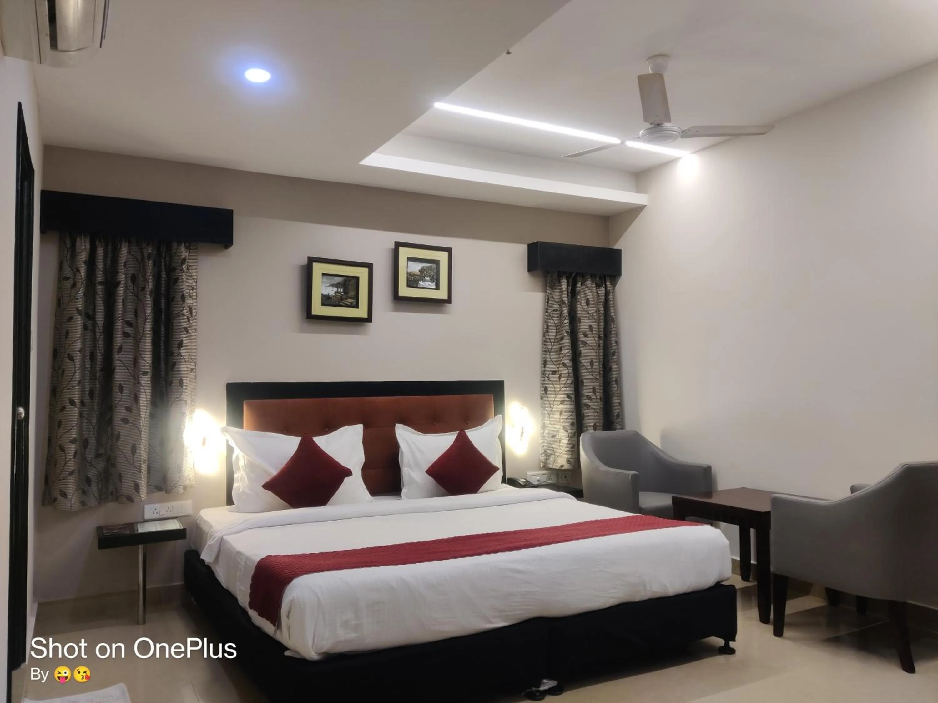 Bed in Hotel Delphi Grand Hyderabad - Hi-Tech City, Perfect for Business & Comfort